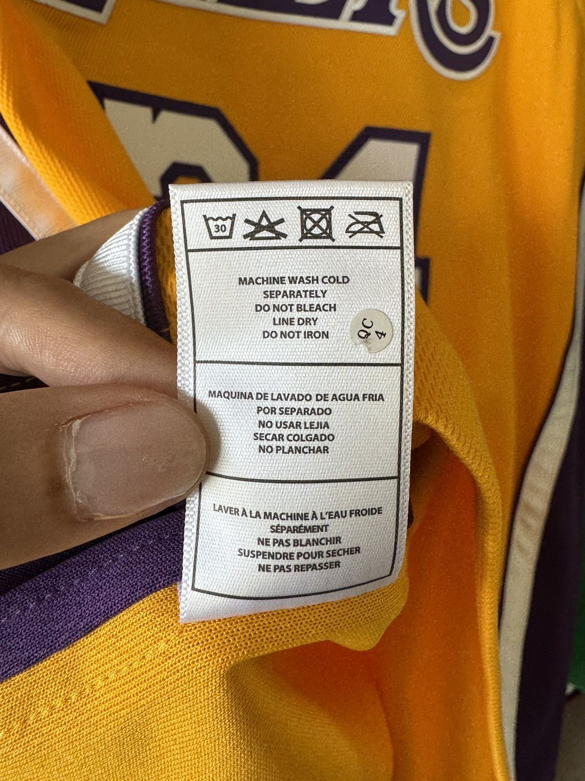 Mitchell & Ness × NBA Kobe Bryant Mitchell&Ness 2009-2010 Finals Authentic Jersey Size US L / EU 52-54 / 3 - 11 Thumbnail