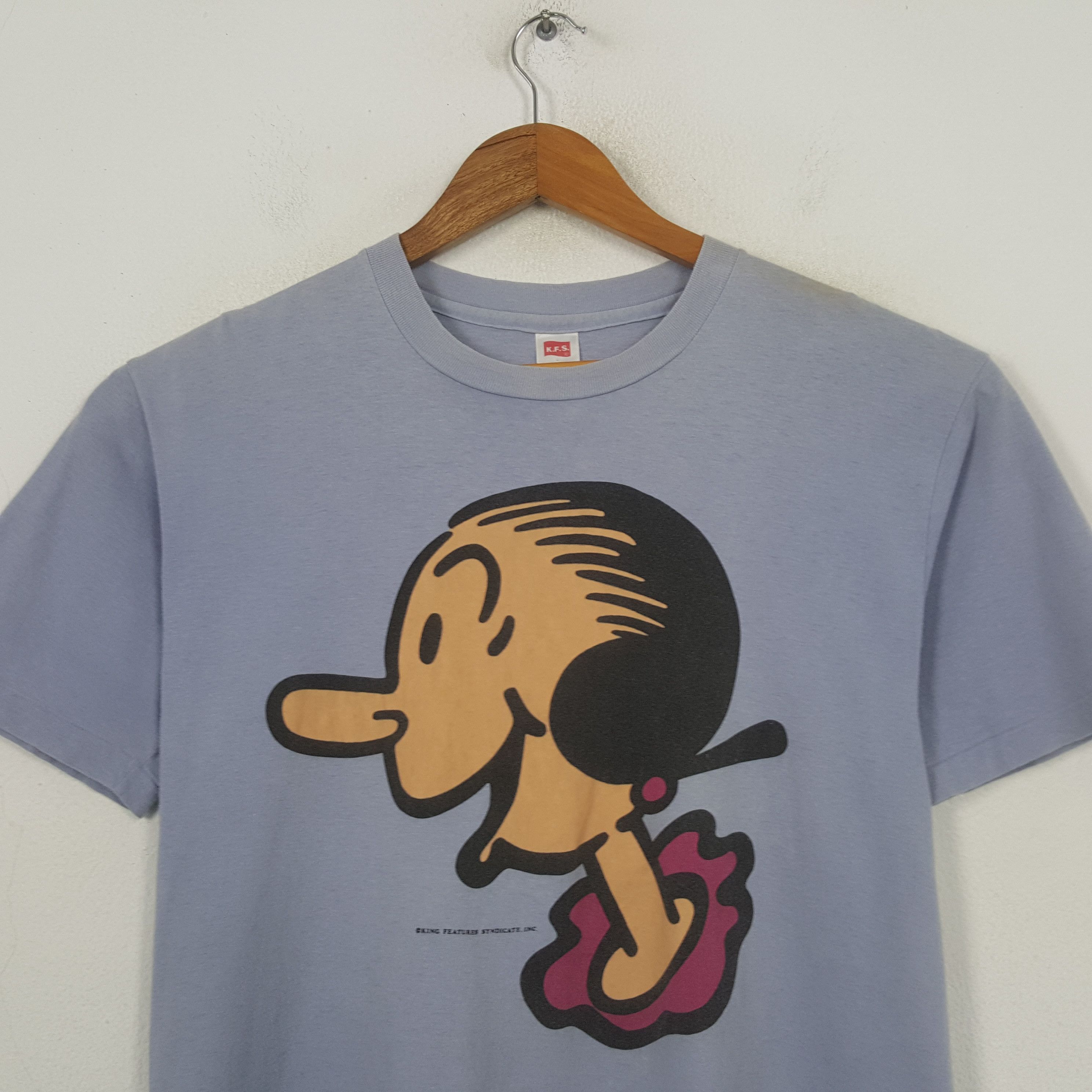 Cartoon Network Vintage Olive Oyl Popeye American Cartoon T-shirt RR1 Size US L / EU 52-54 / 3 - 2 Thumbnail