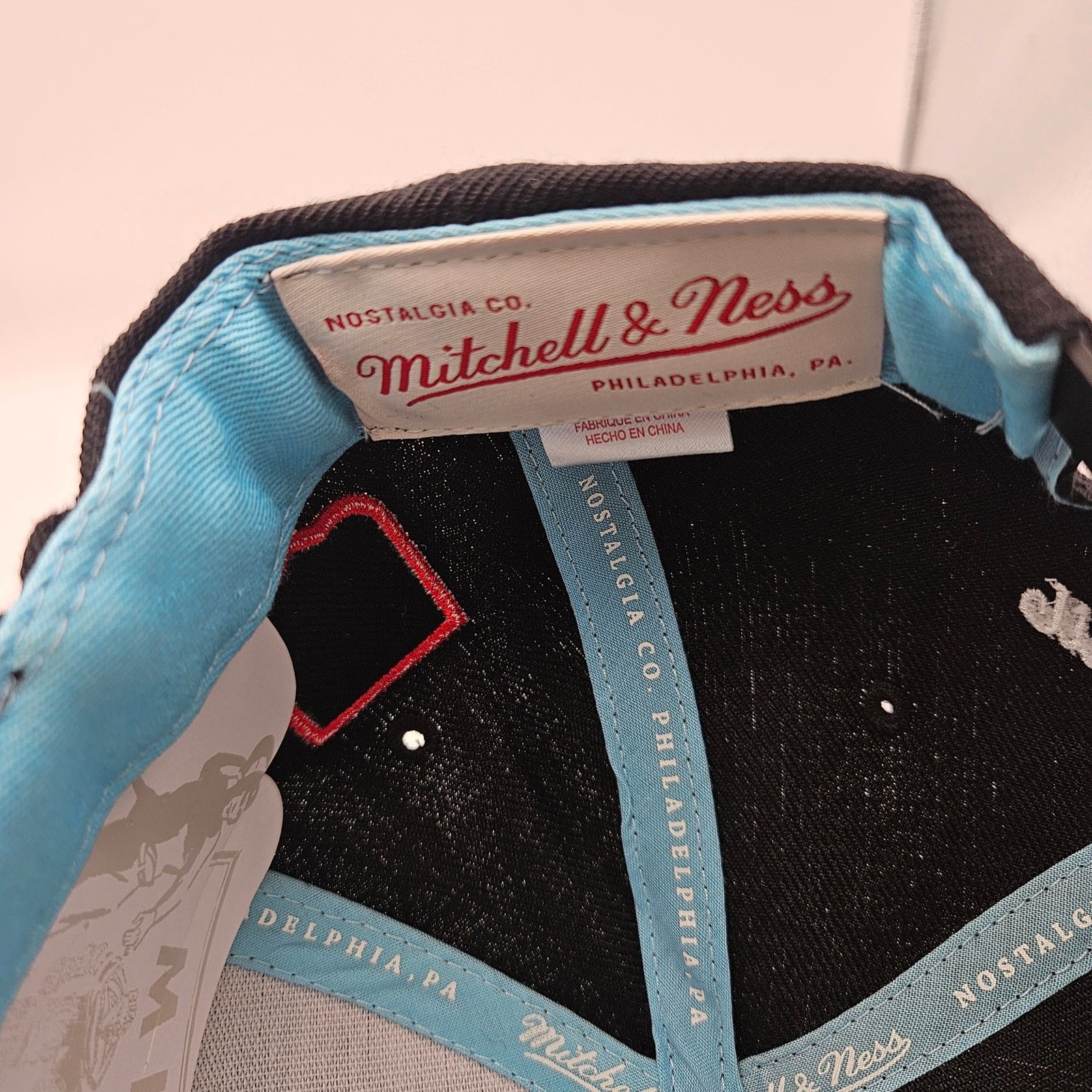 Mitchell & Ness MITCHELL & NESS BLUE UNDER FINALS SNAPBACK HWC MIAMI HEAT Size ONE SIZE - 5 Thumbnail