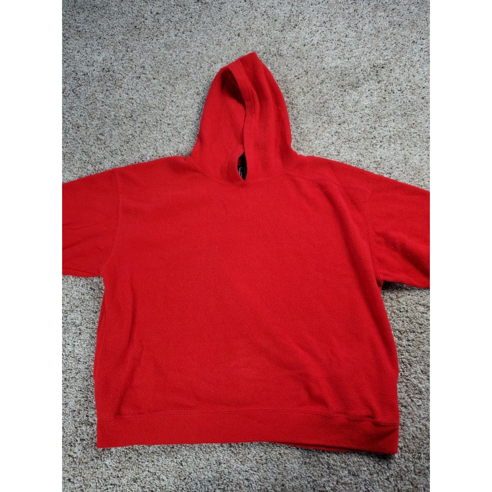 Gap VINTAGE Gap Hoodie Mens Medium Red Fleece Pullover Long Sleeve Cotton Blend Size US M / EU 48-50 / 2 - 4 Thumbnail