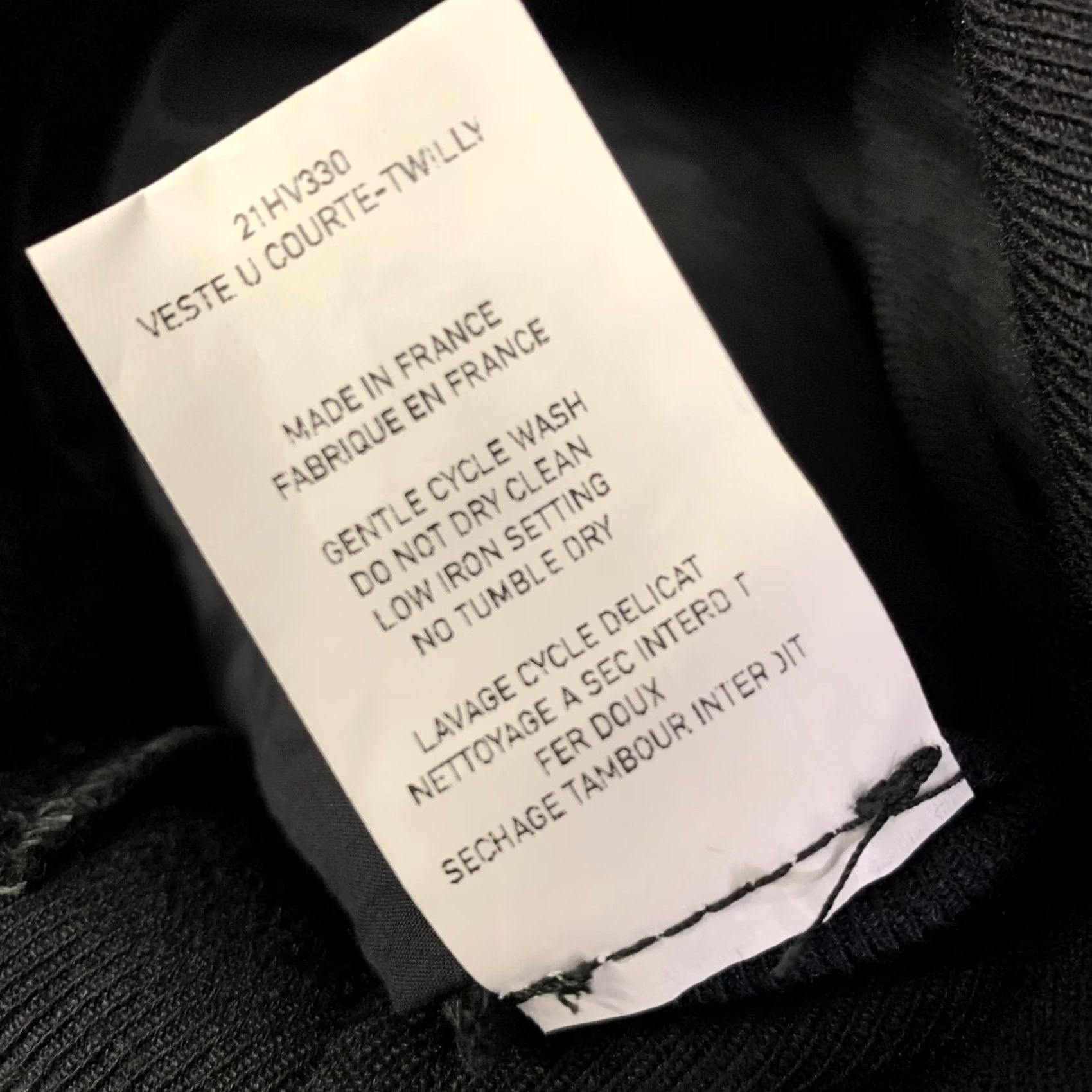 Casey Casey CASEY CASEY Black Wool Linen 3 button Jacket Size L Size L / US 10 / IT 46 - 7 Thumbnail