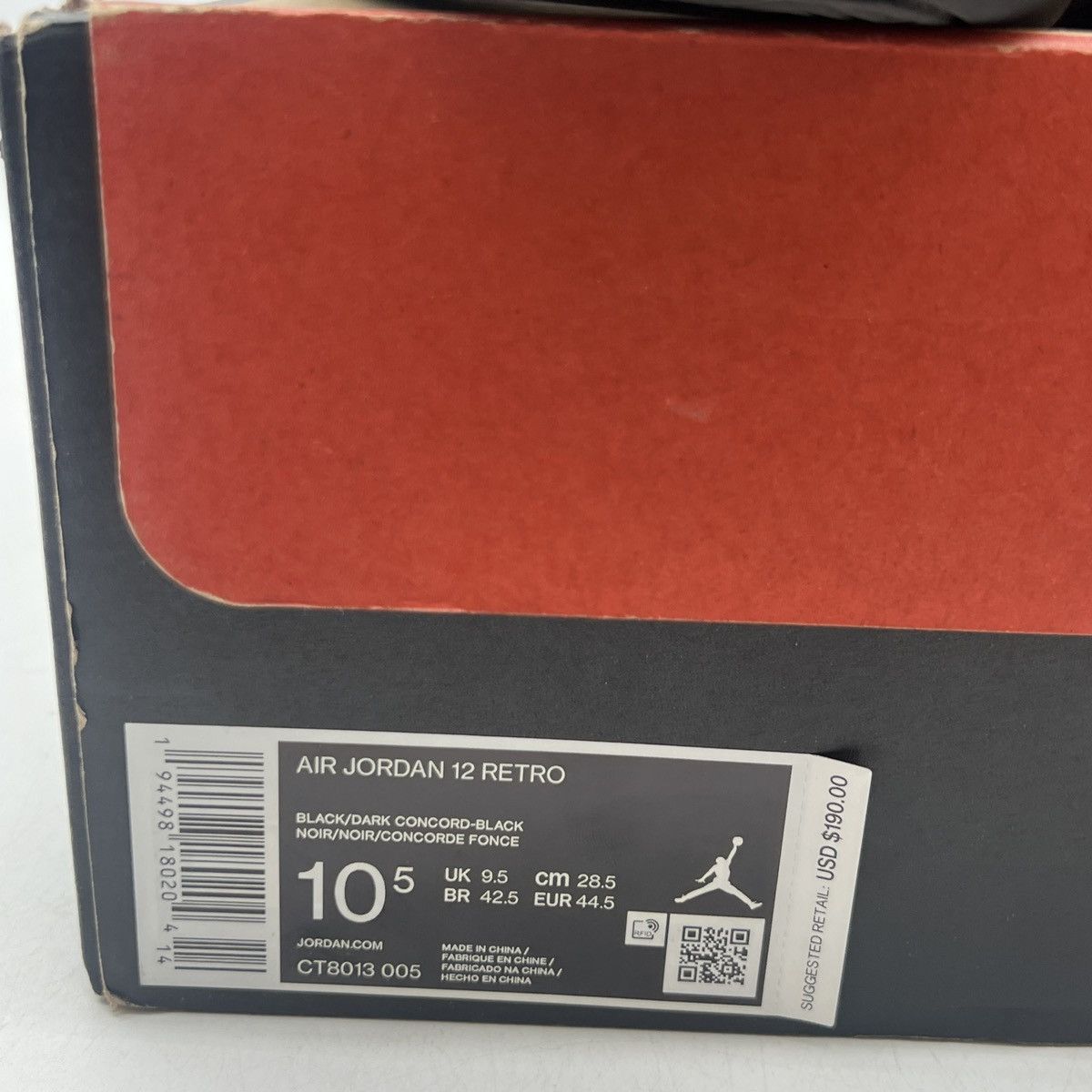 Jordan Brand Air Jordan 12 dark concord Size US 10.5 / EU 43-44 - 6 Thumbnail