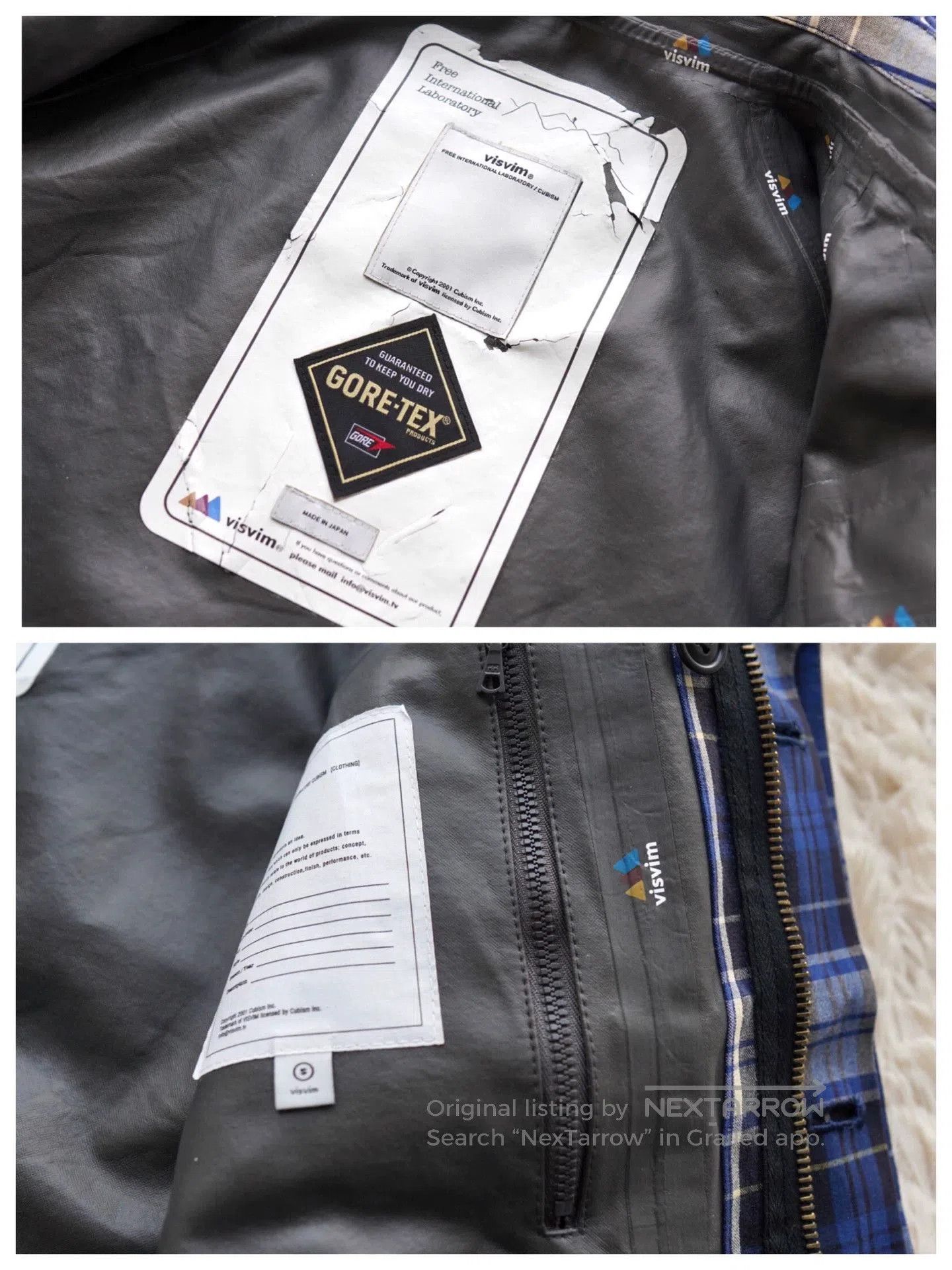 Visvim visvim pfd nomad goretex 2.5L plaid jacket. Size US S / EU 44-46 / 1 - 6 Thumbnail