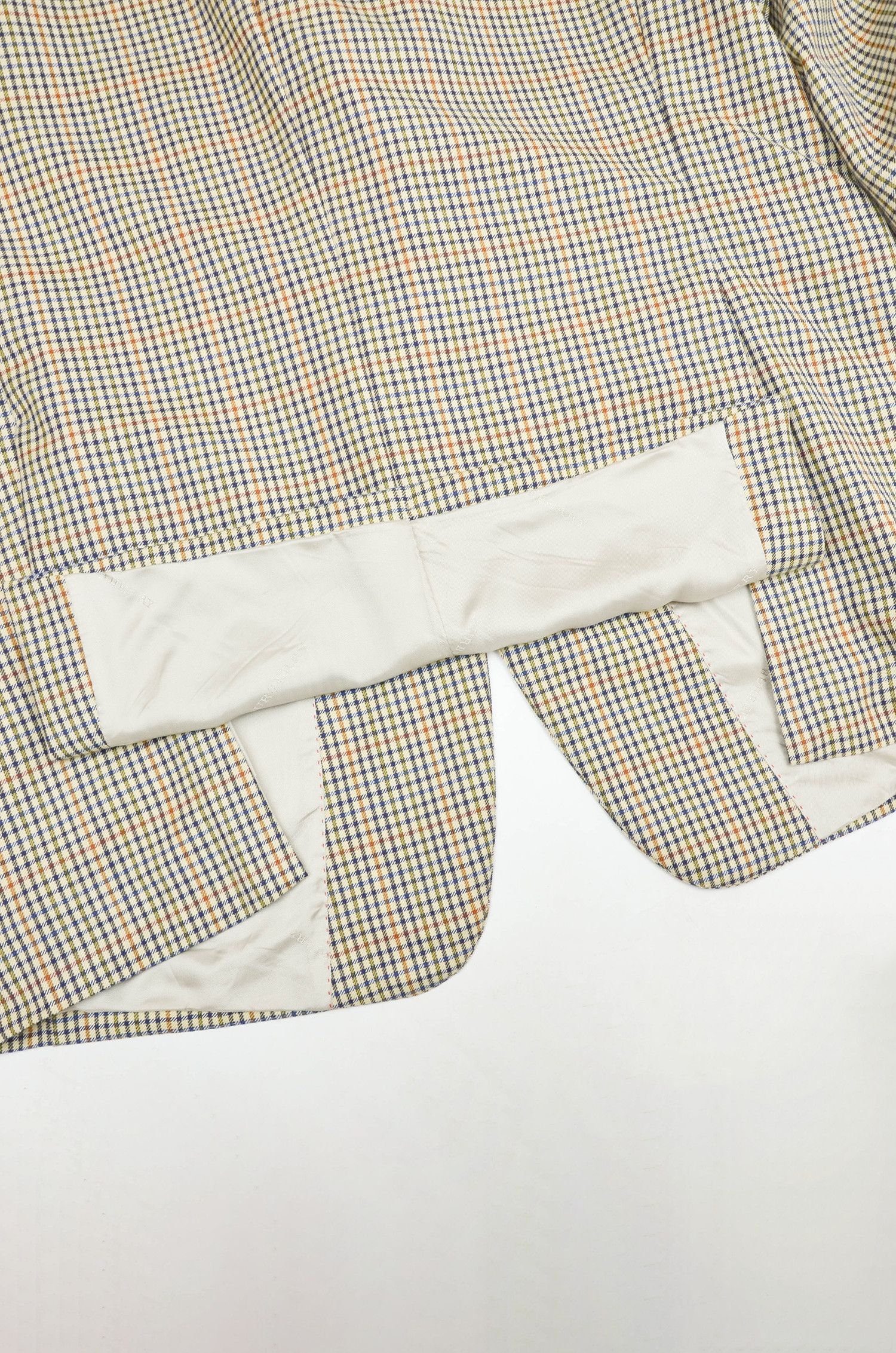 Burberry Burberry London Checked Wool-Silk Blazer – EU54 Size 44R - 15 Thumbnail