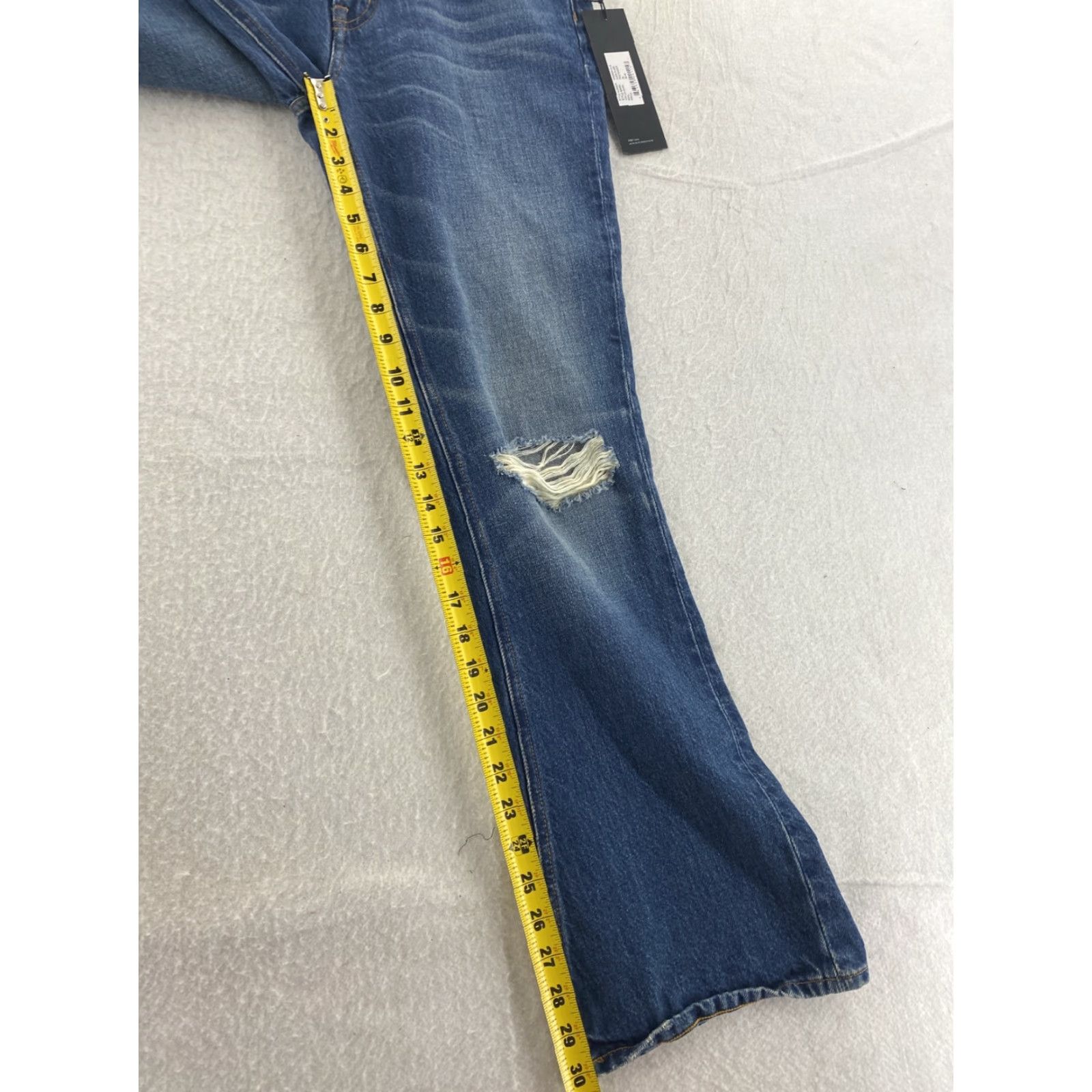 Edwin EDWIN Jeans Womens High Rise Flare 29 Blue Denim NWT Bohemian Regular Fit Size 29" - 5 Thumbnail