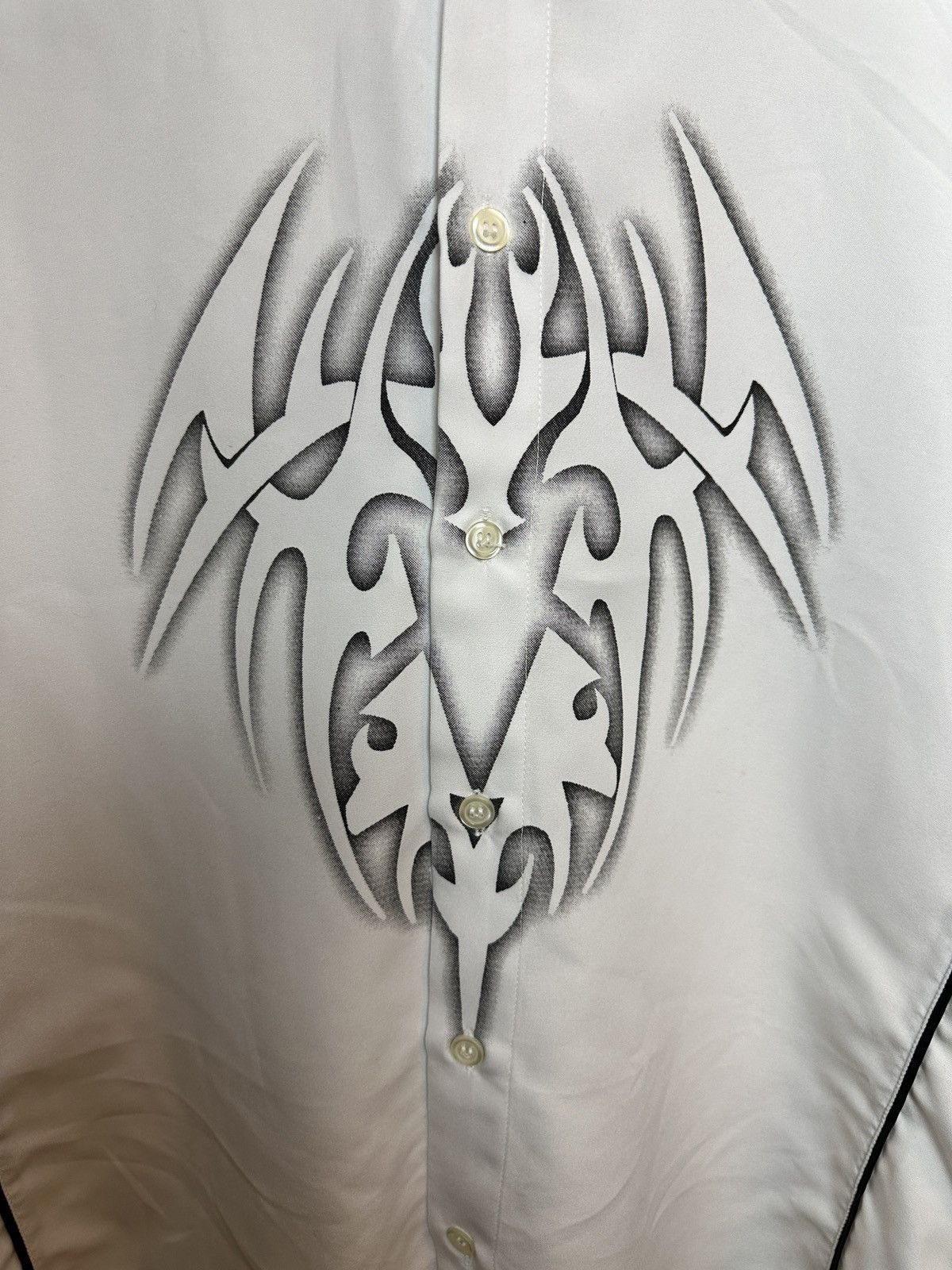 Affliction Vintage tribal shortsleeve button up shirt Size US M / EU 48-50 / 2 - 5 Thumbnail
