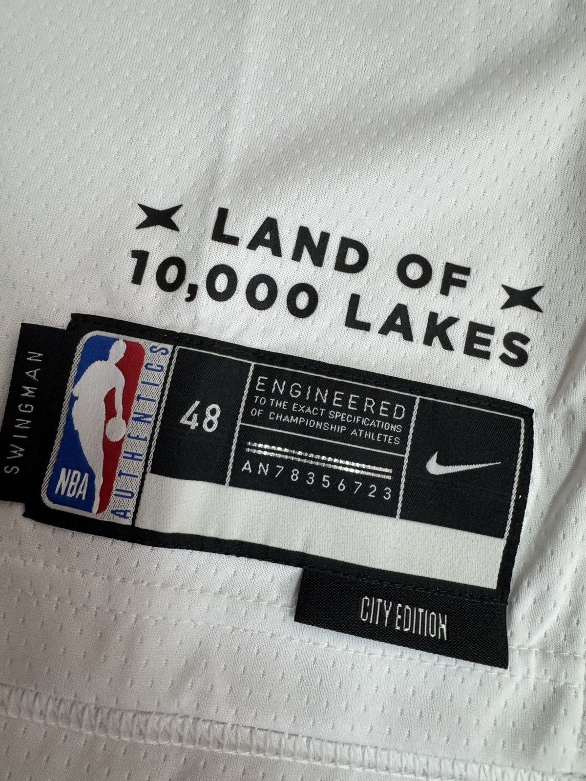Nike Timberwolves Karl-Anthony Towns ‘24 City Edition Jersey Size US L / EU 52-54 / 3 - 2 Thumbnail