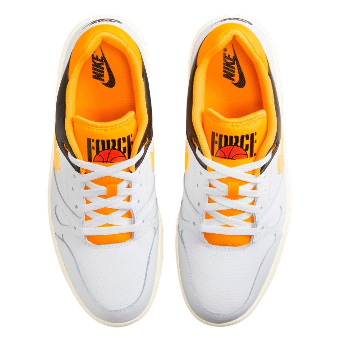 Nike Nike Full Force Low White/Black/Gold (AF1) Shoe FB1362-103 M Size US 11 / EU 44 - 5 Thumbnail