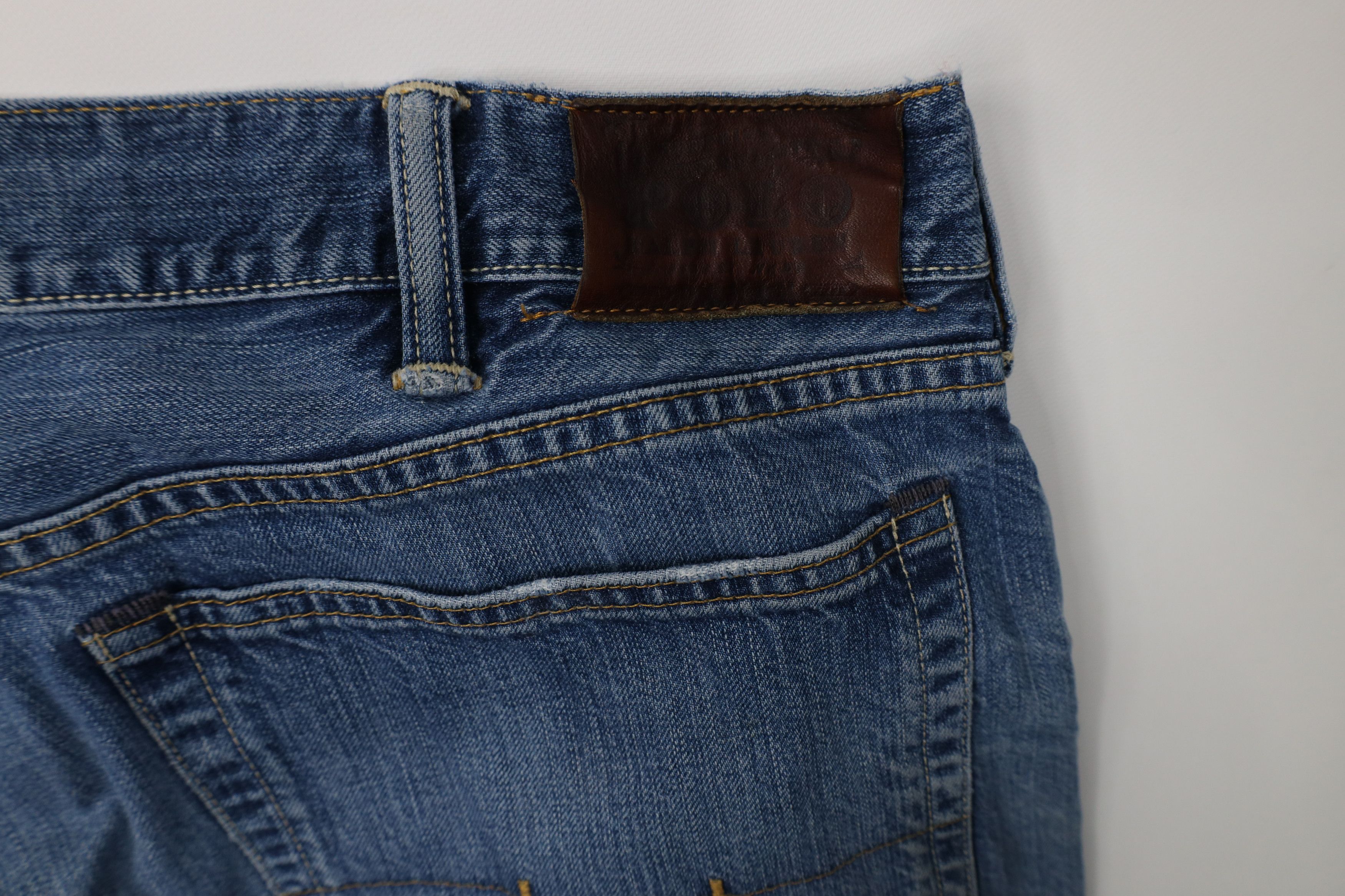 Ralph Lauren Vintage 90s Y2K Ralph Lauren Classic Wide Leg Denim Jeans Size US 40 / EU 56 - 15 Thumbnail
