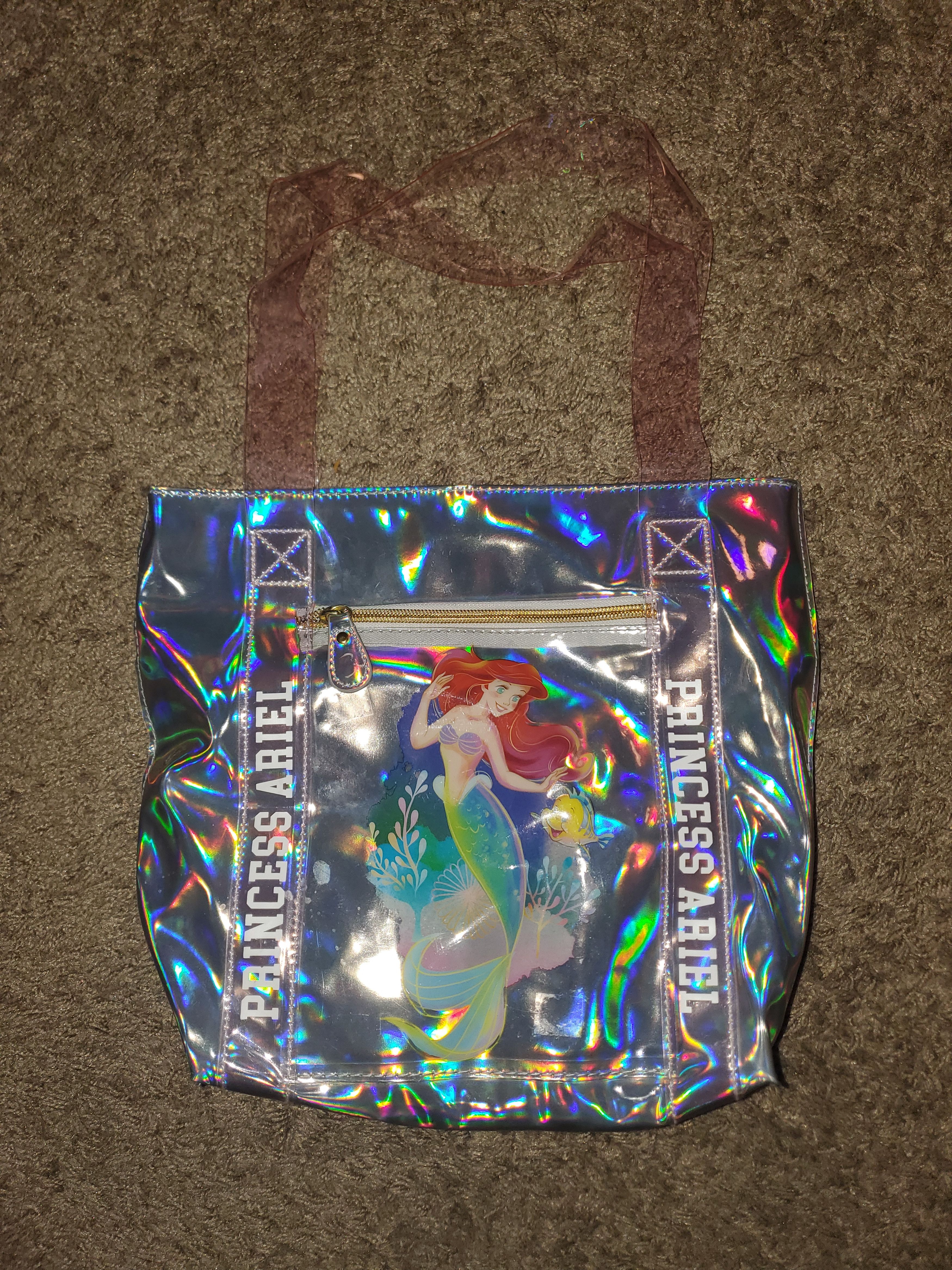 Disney Disney's Princess Ariel holographic magnetic closure tote Size ONE SIZE - 1 Thumbnail
