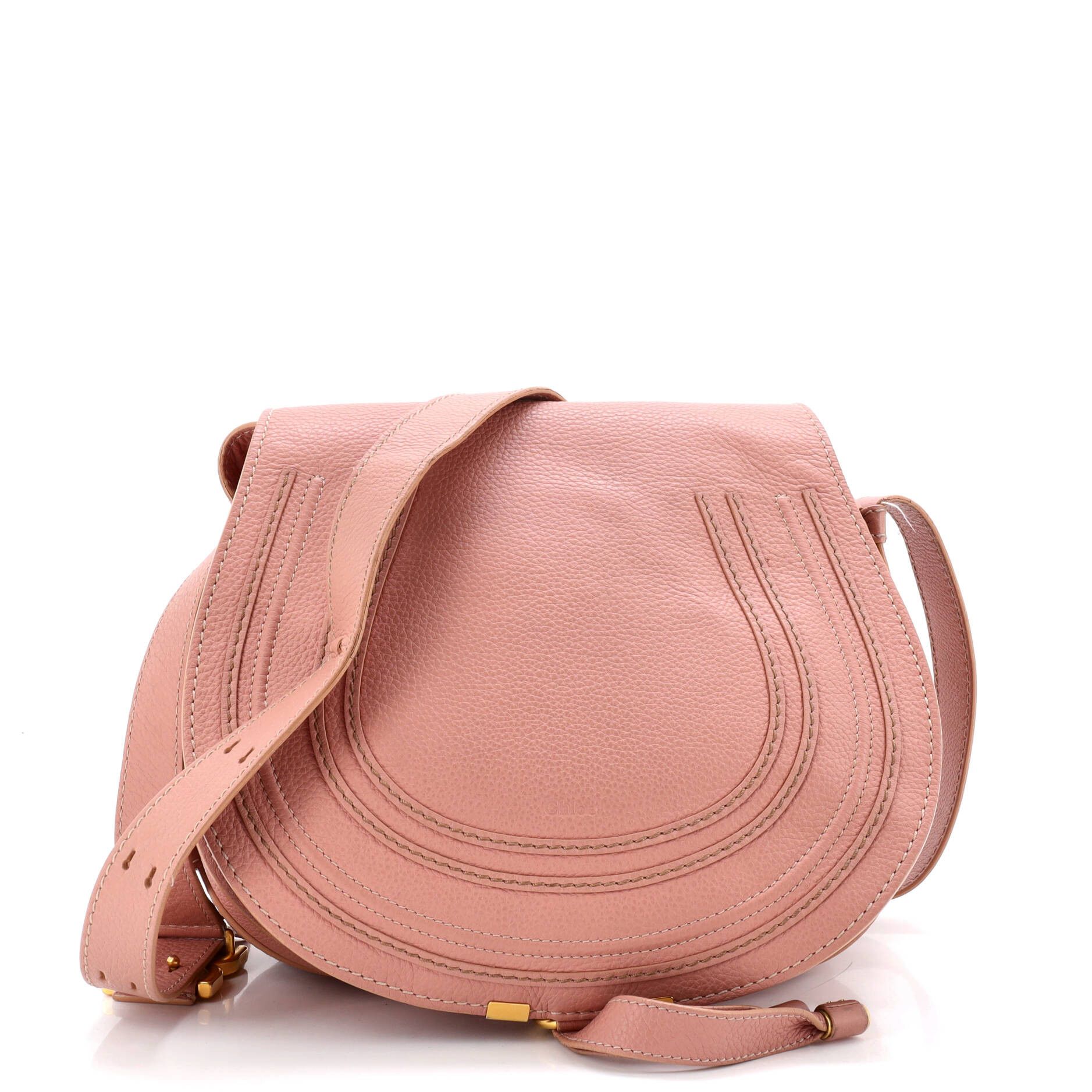 Chloe Marcie Saddle Bag Size ONE SIZE - 1 Thumbnail