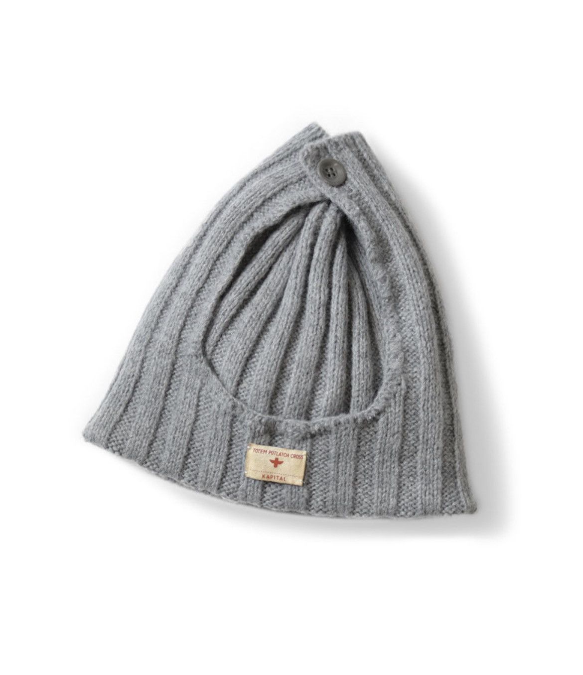 Kapital Kapital 5G wool 3x3 rib hunting knit cap 3way Size ONE SIZE - 3 Thumbnail