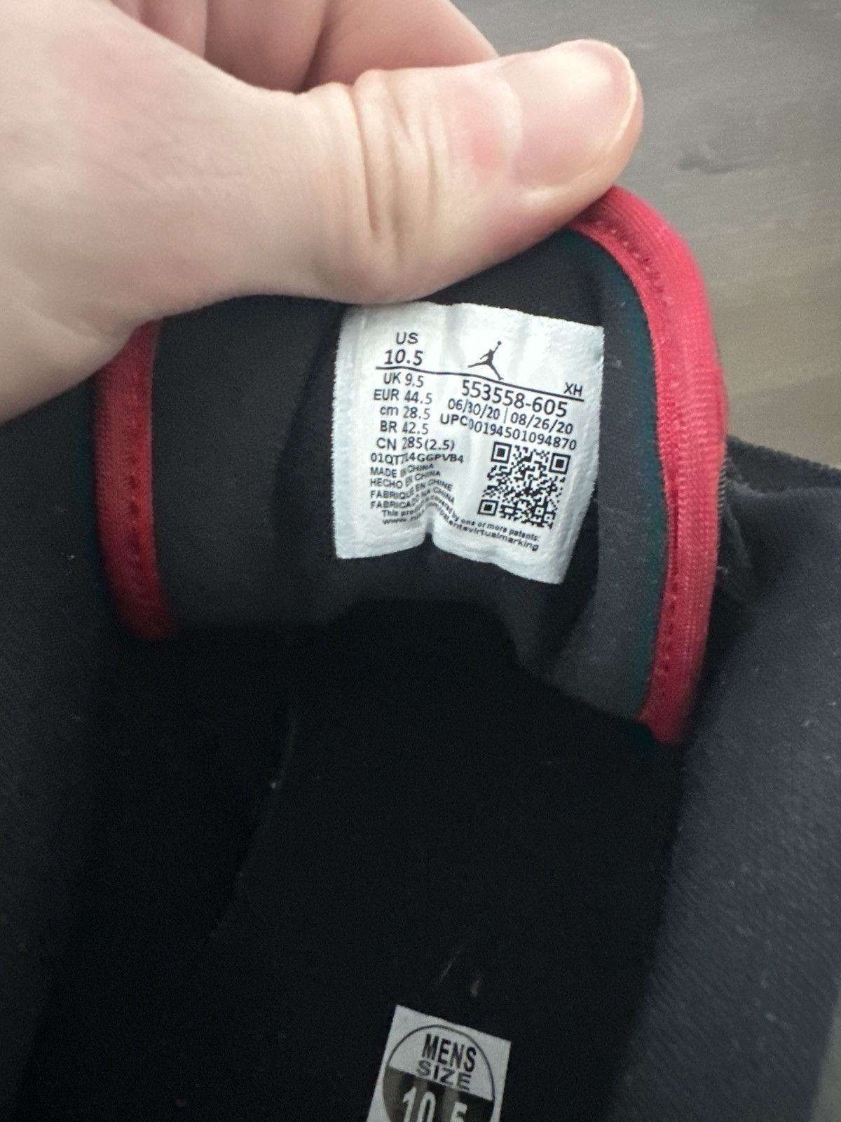 Jordan Brand × Nike Jordan 1 low reverse bred pebbled Size US 10.5 / EU 43-44 - 8 Thumbnail