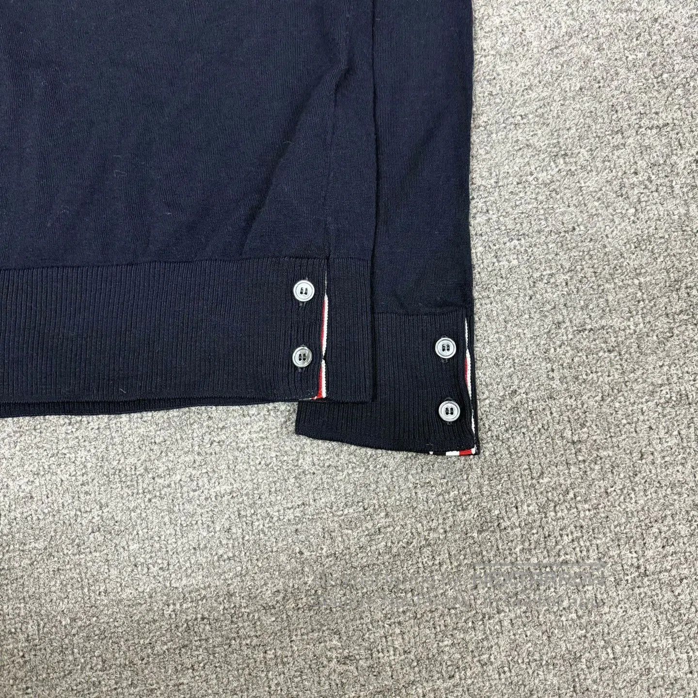 Thom Browne Thom Browne TB 4-Stripe Knit Sweater. Size US S / EU 44-46 / 1 - 3 Thumbnail