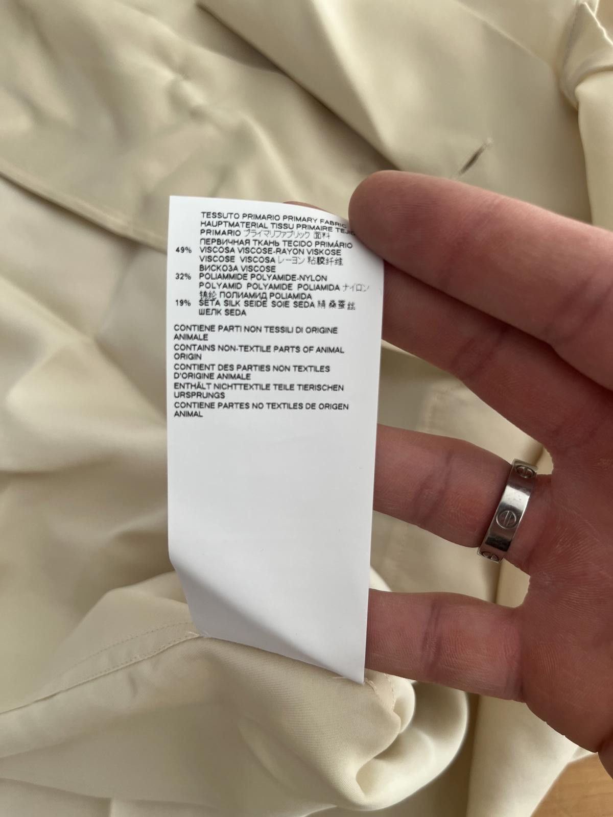 Maison Margiela NWT - Maison Margiela 4 stitch Satin Shirt Size S / US 4 / IT 40 - 8 Thumbnail