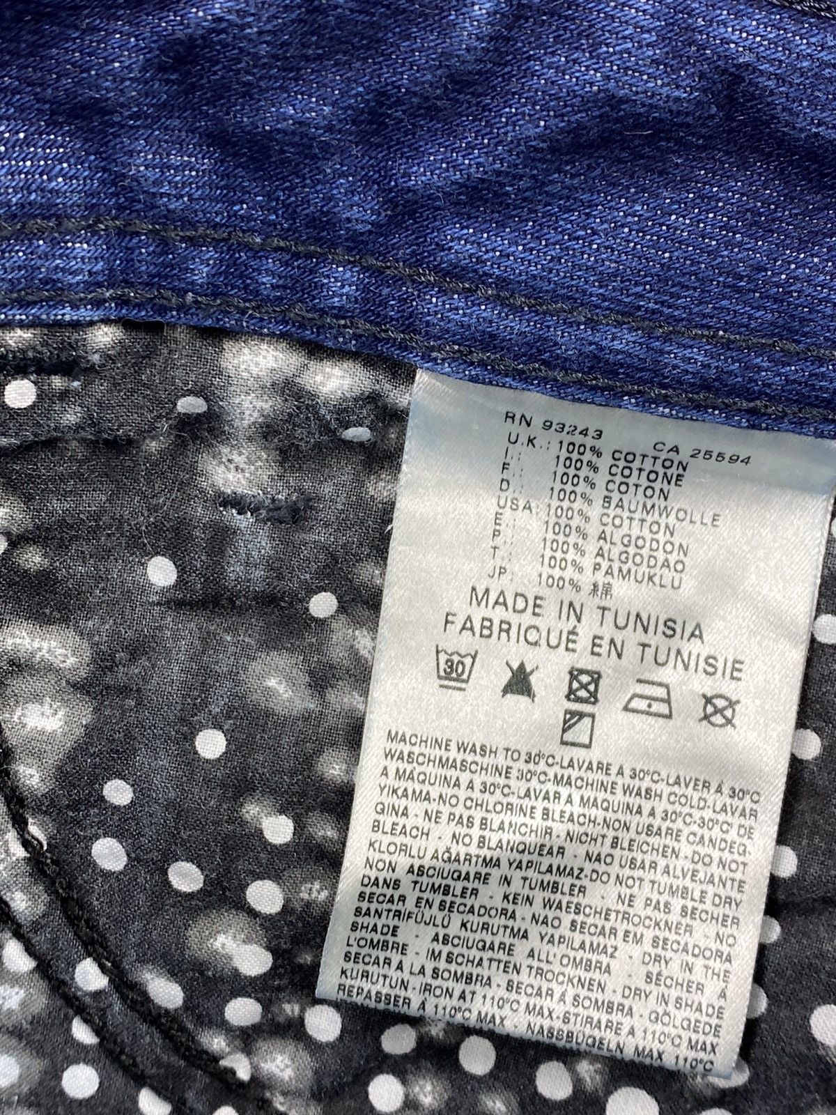 Diesel 🔥LASTDROP🔥 Y2K Diesel Washed Denim Jeans Sequined Mini Skirt Size 30" / US 8 / IT 44 - 12 Thumbnail