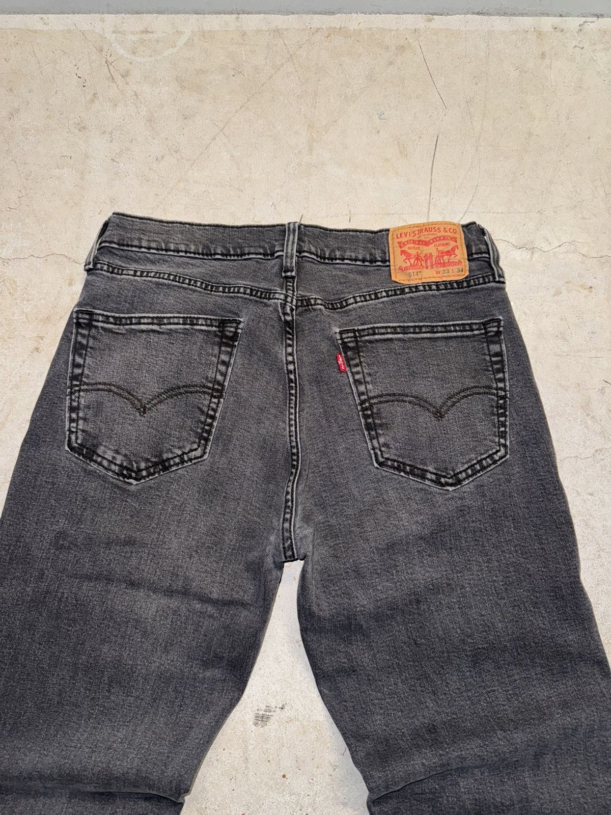 Levi's Crazy Vintage 90s Levi’s Jeans Faded Black Denim Size US 33 - 3 Thumbnail