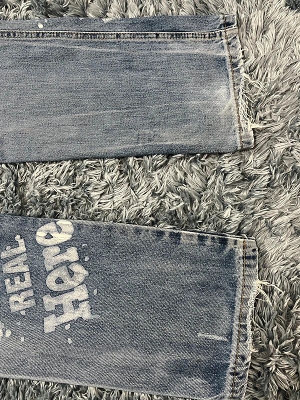 Japanese Brand Layered Distressed Denim Y2K Size US 29 - 15 Thumbnail