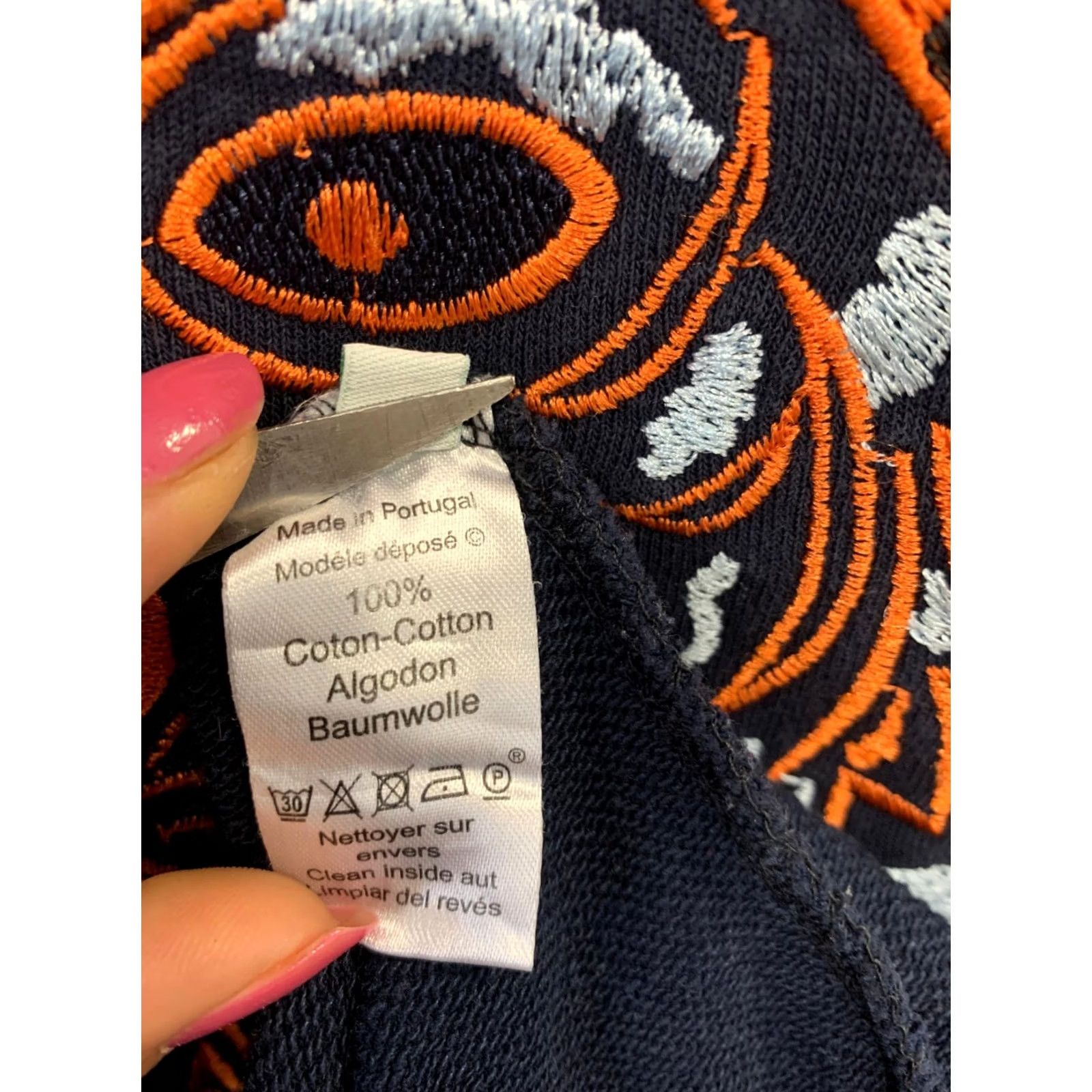 Kenzo KENZO Paris Tiger Embroidered Sweatshirt Navy Blue Mens XXL Authentic Size US XXL / EU 58 / 5 - 7 Thumbnail