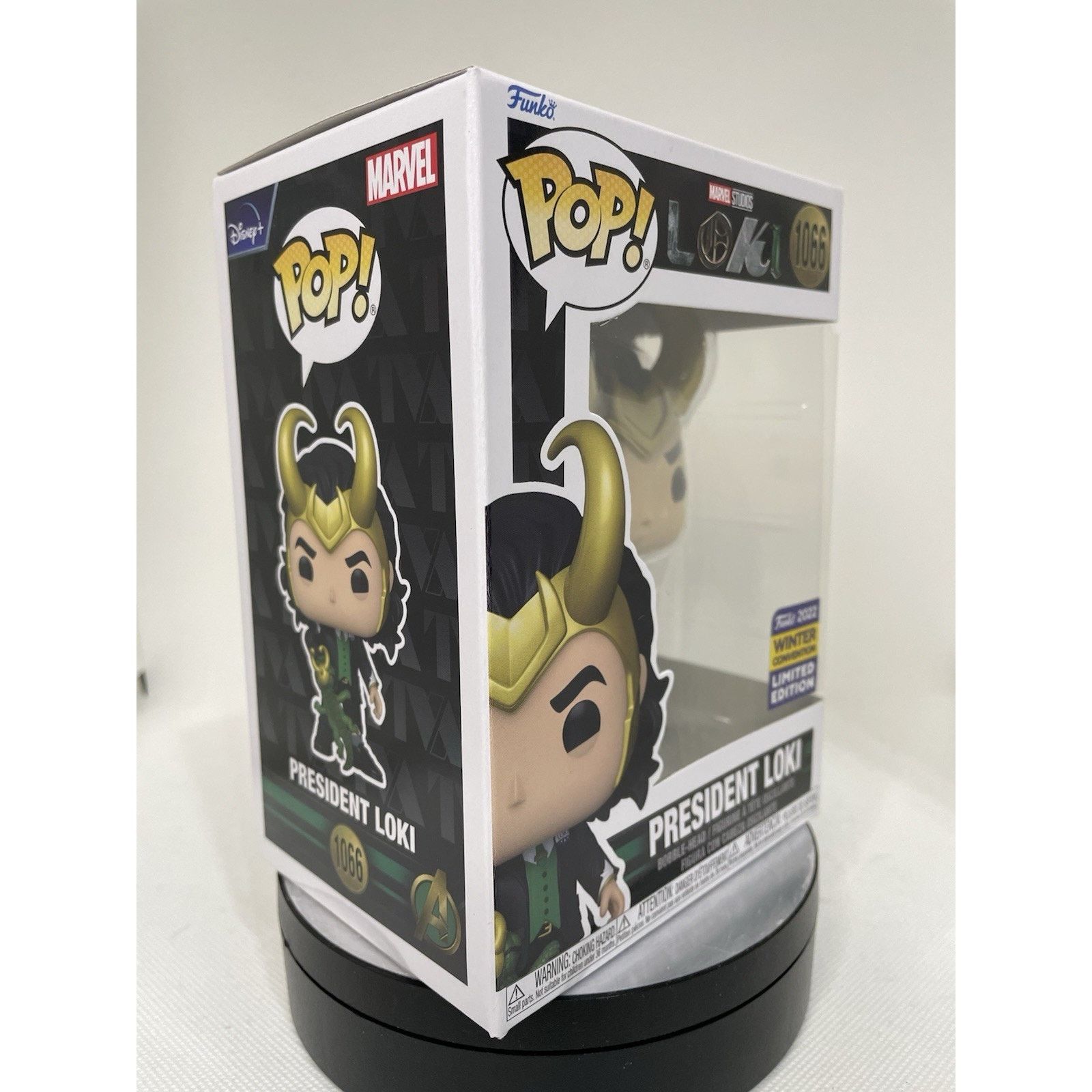 Marvel Comics Funko Pop! President Loki (Winter Convention) - 1066 Size ONE SIZE - 8 Thumbnail