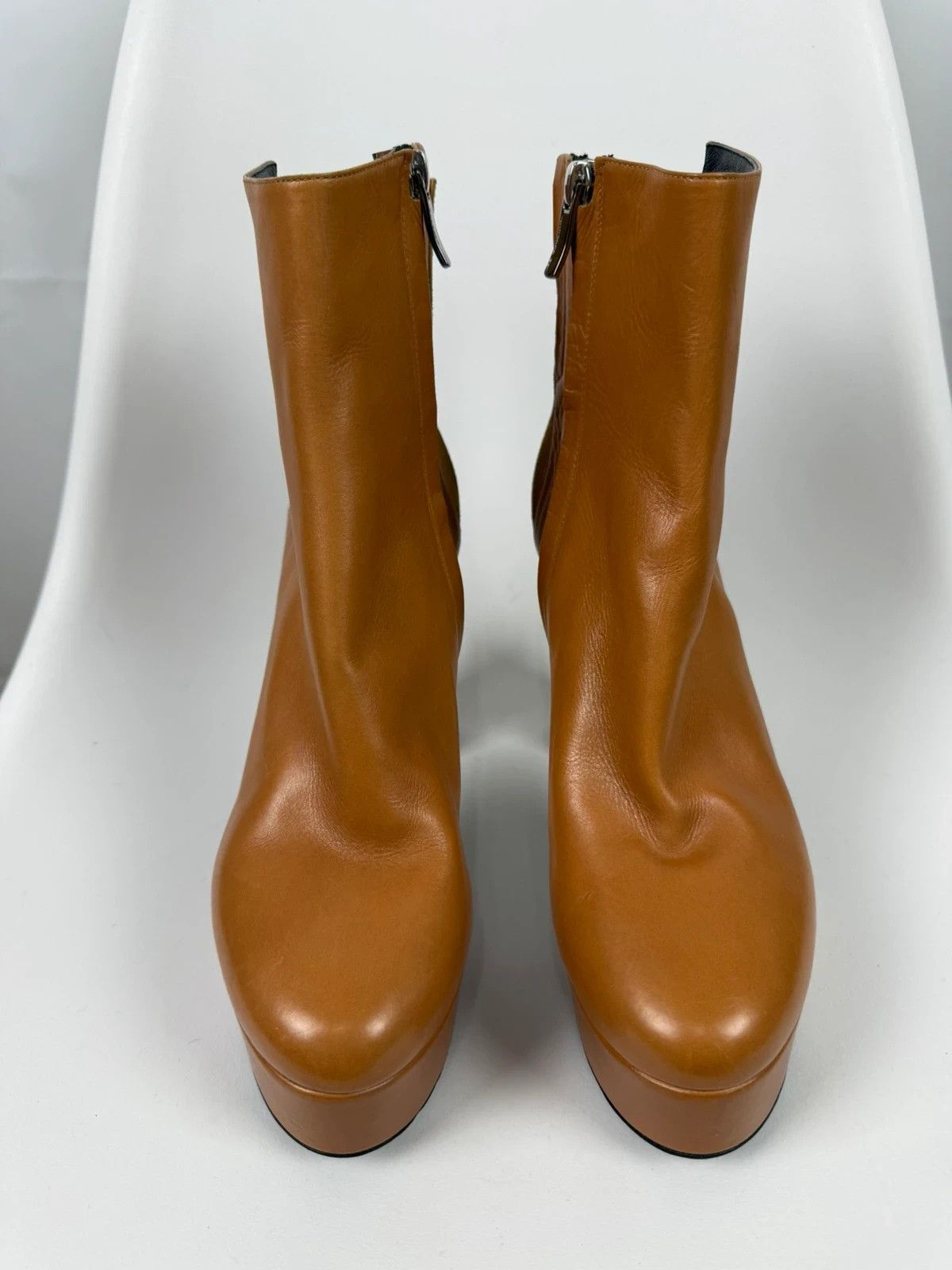 Barbara Bui Barbara Bui Genuine Leather Block Heel Boots size 40 Size US 10 / IT 40 - 2 Thumbnail