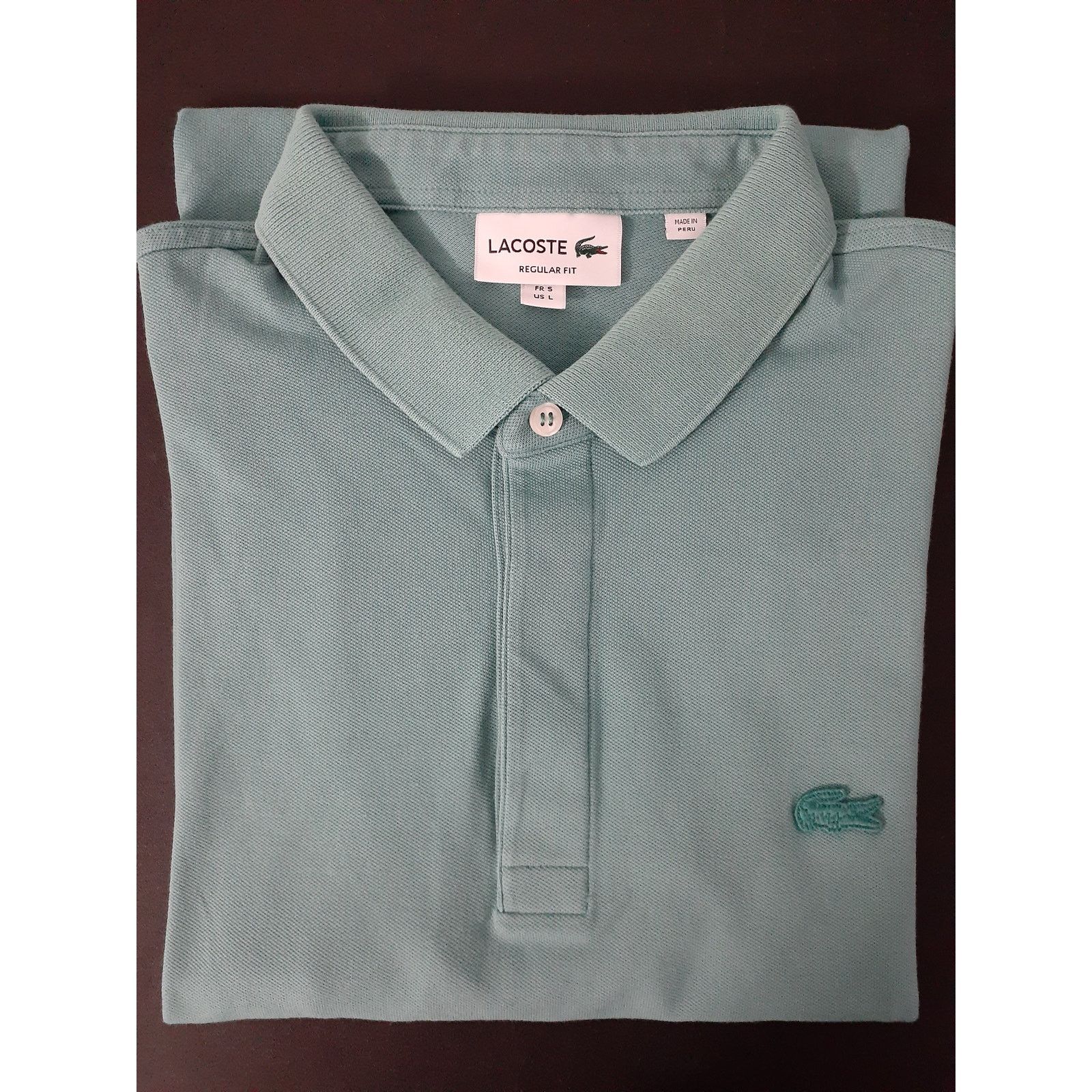 Lacoste Lacoste Men's Short Sleeve Reg Fit Polo Shirt L Green Size US L / EU 52-54 / 3 - 1 Thumbnail