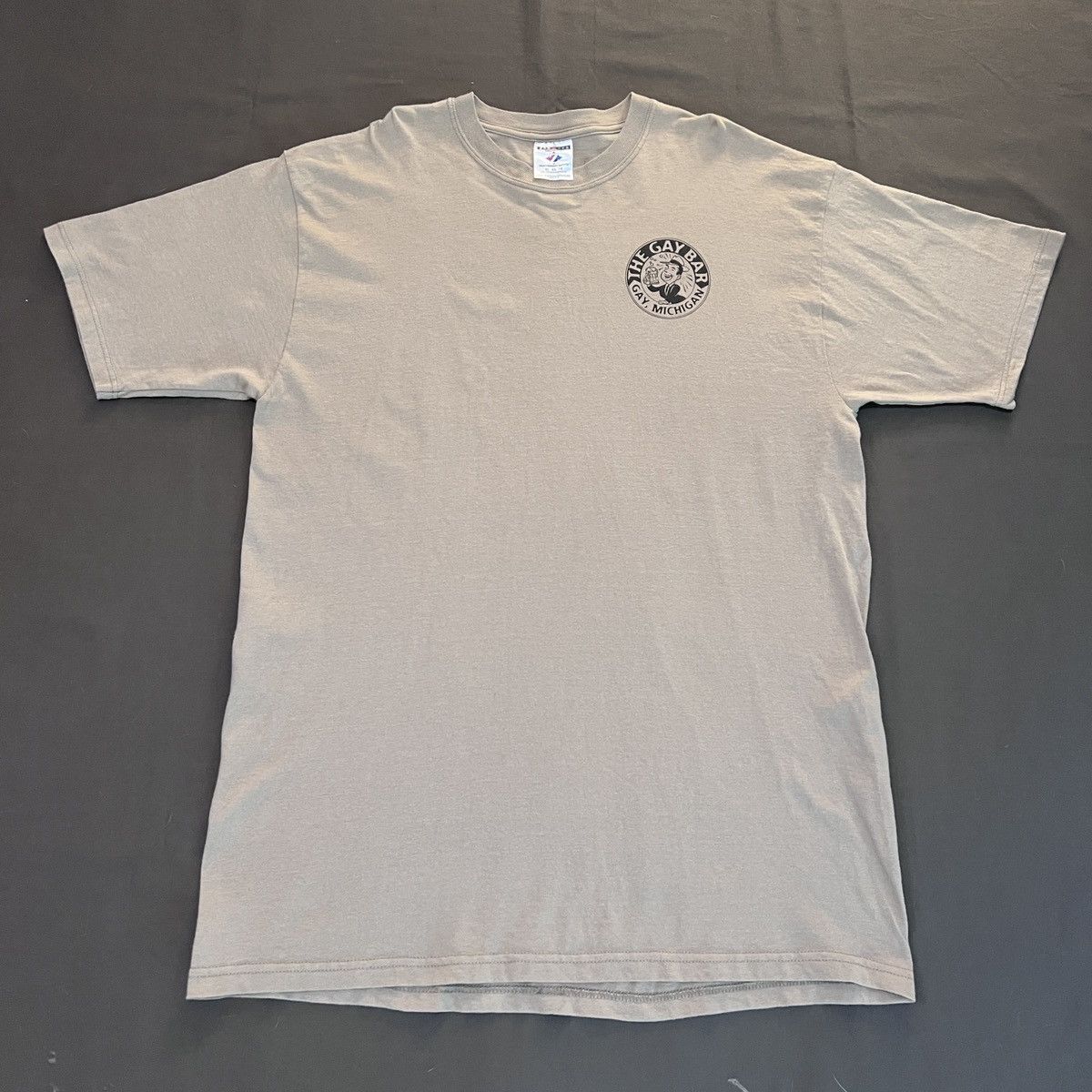 Vintage Vintage Y2K GAY BAR Promo Tee XL Funny Humor Size US XL / EU 56 / 4 - 4 Thumbnail