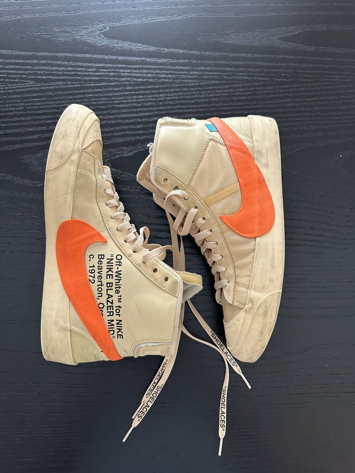 Nike × Off-White Nike x Off White The 10: Blazer Mid All Hallows Eve size 10 Size US 10 / EU 43 - 2 Thumbnail