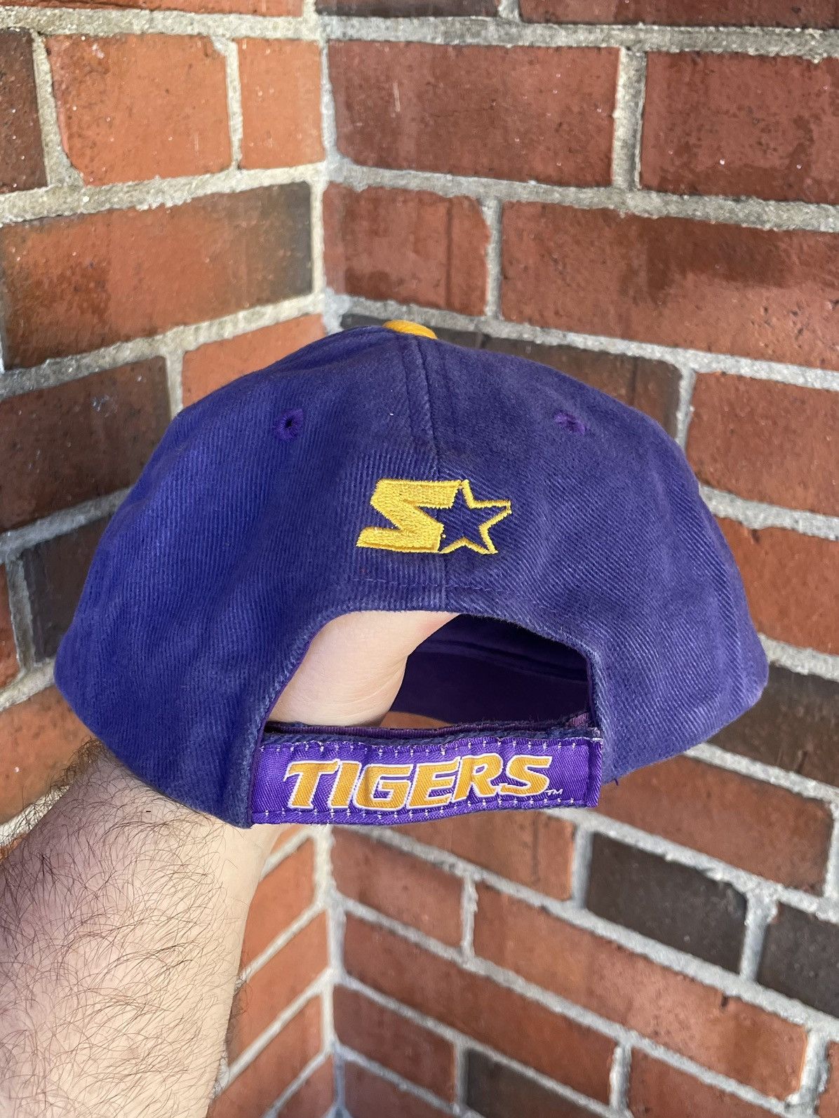 Starter Vintage LSU Tigers Hat Team Starter Mike the Tiger Strapback Size ONE SIZE - 5 Thumbnail