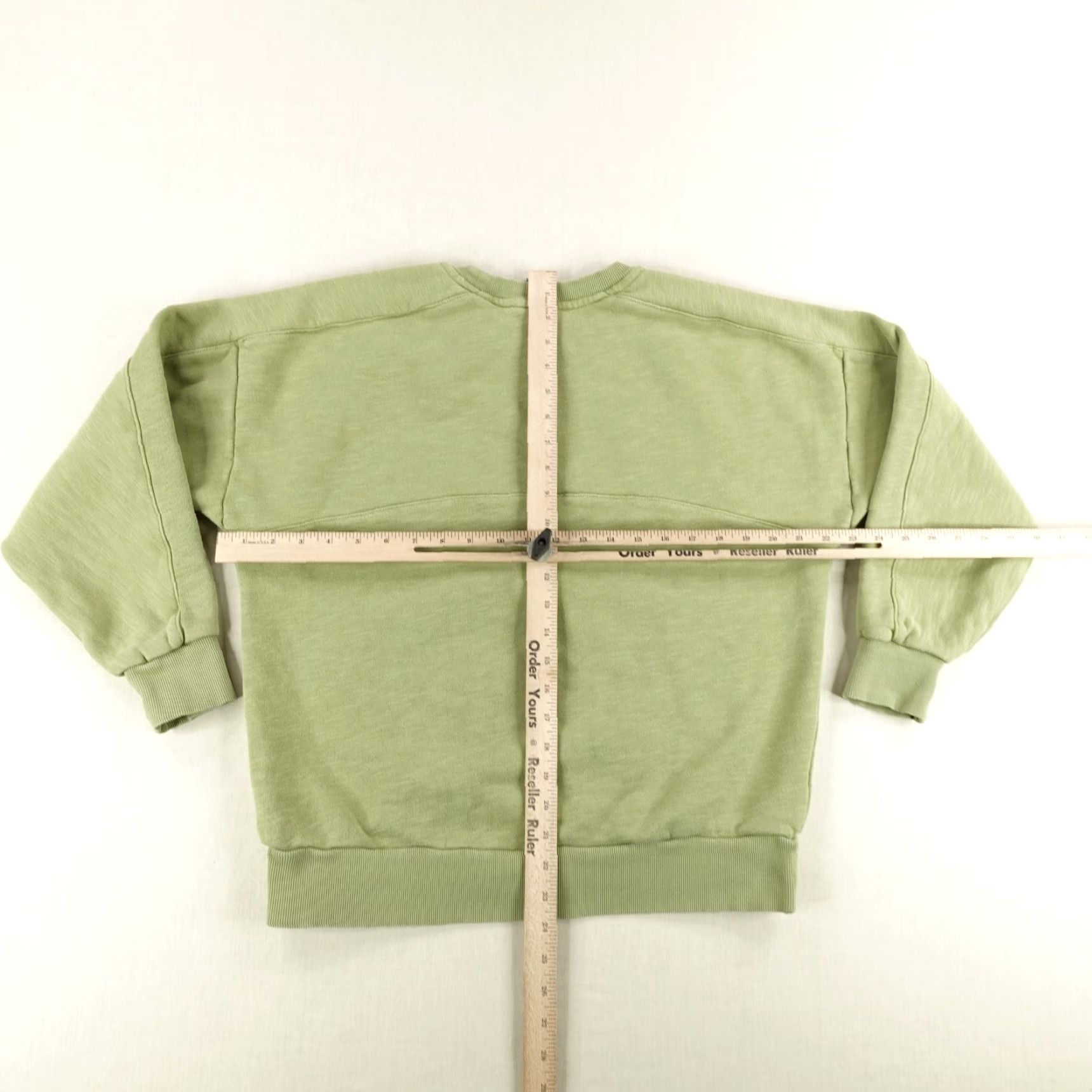 Sweaty Betty VINTAGE Sweaty Betty Sweatshirt Women Small Green Pullover Crewneck Knit Solid Logo Athletic Casual Activewear Size S / US 4 / IT 40 - 6 Thumbnail
