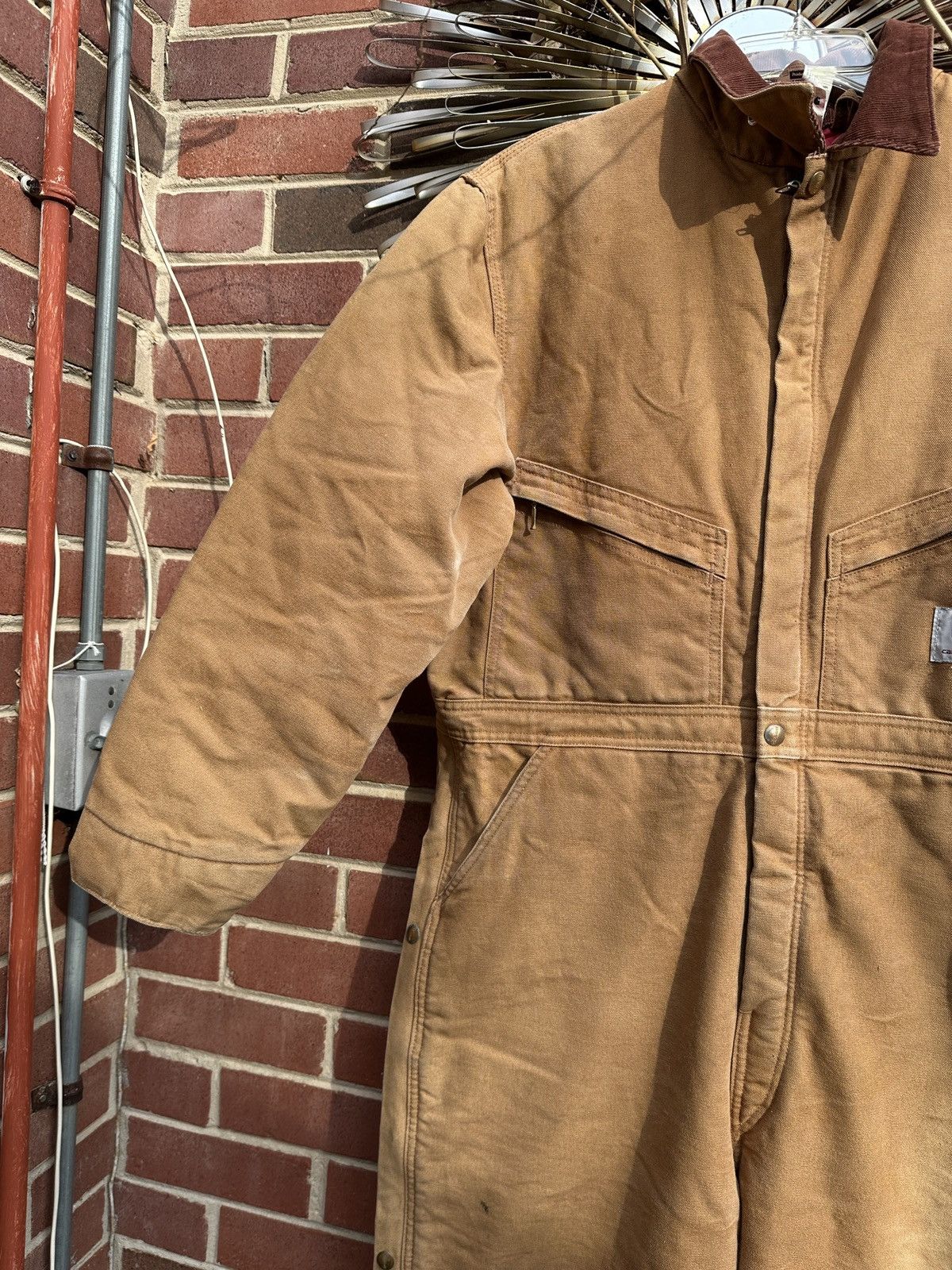 Carhartt Carhartt Coverall 46 Short Quilt Insulated bib Union X01 Size US 33 - 6 Thumbnail