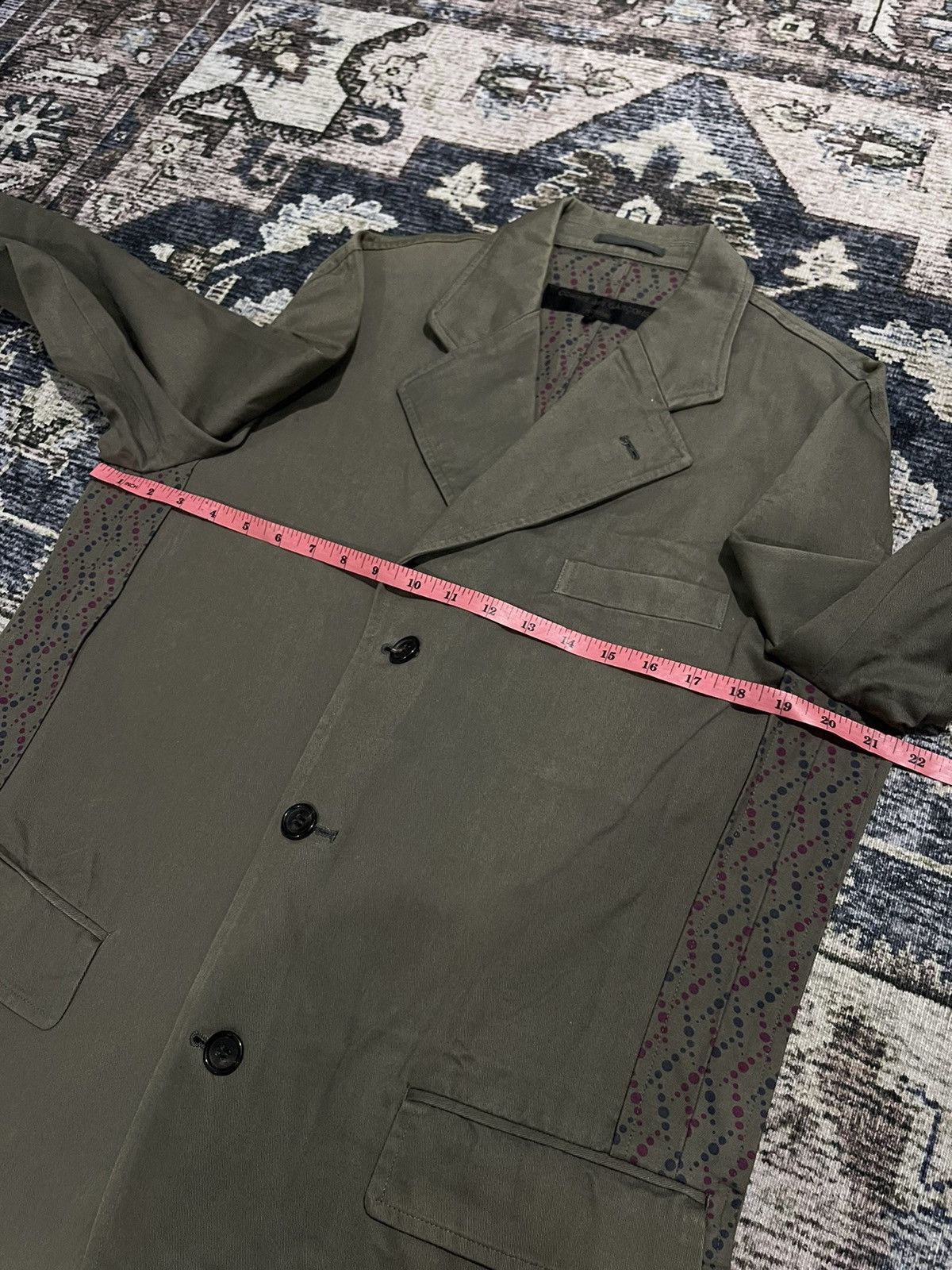 Comme des Garcons 🔥COMME DES GARÇONS HOMME 3 Button Blazer Size US M / EU 48-50 / 2 - 16 Thumbnail