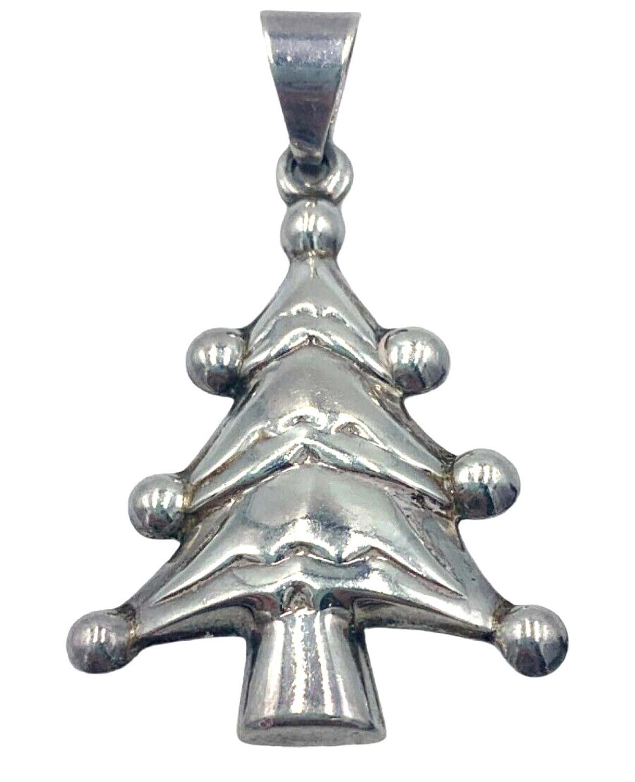 Other Stamped 925 Thailand Sterling Silver Christmas Tree Pendant Size ONE SIZE - 1 Thumbnail