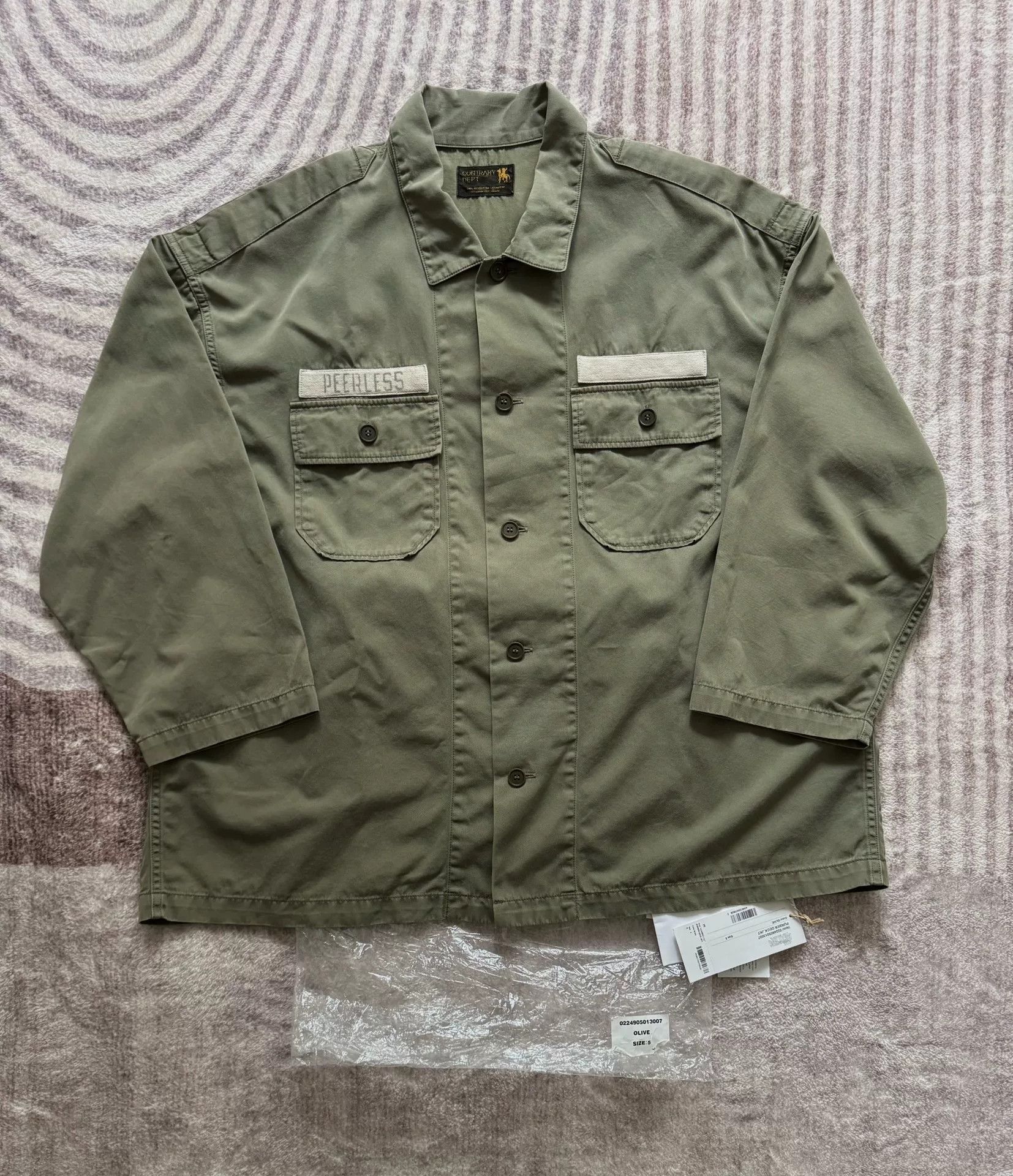 Visvim visvim canaan long sleeve shirt military style Size US M / EU 48-50 / 2 - 1 Thumbnail