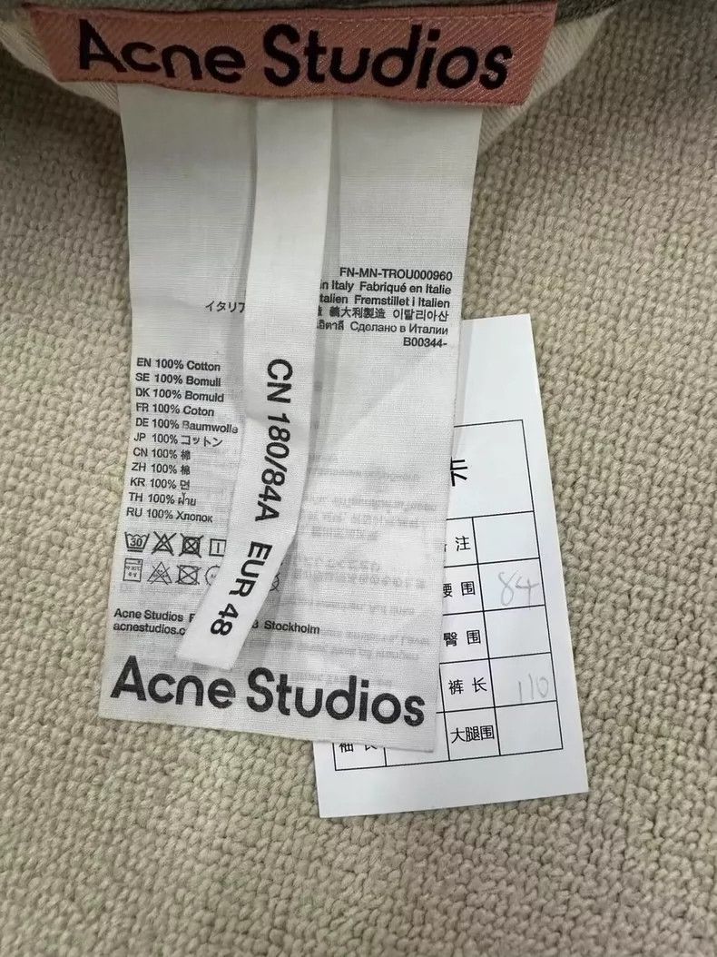 Acne Studios acne studios Trompe l 'oeil inkjet print jeans 2504-Nextarr Size US 32 / EU 48 - 5 Thumbnail
