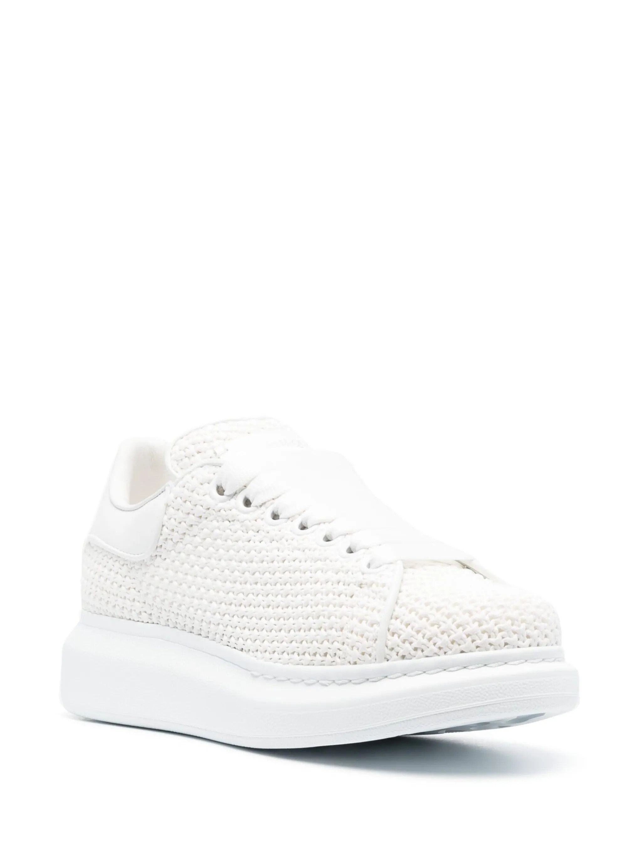 Alexander McQueen o1y0225 Low Top Sneakers in White Size US 6 / IT 36 - 2 Thumbnail