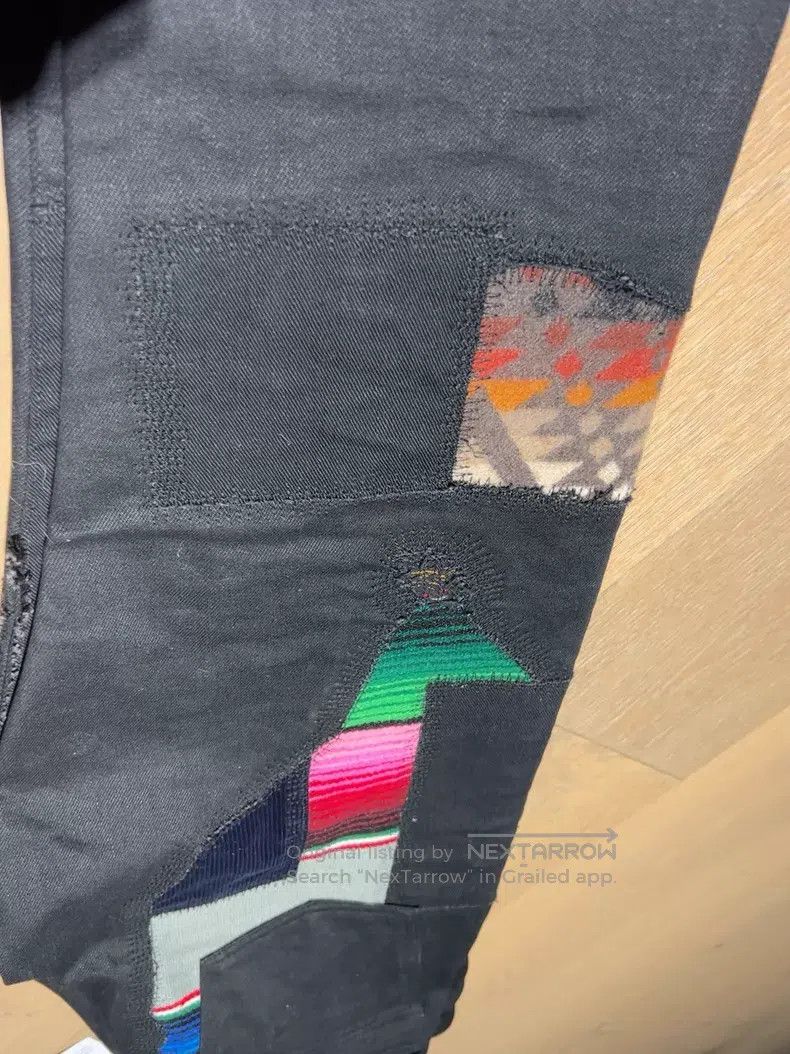 Junya Watanabe Junya Watanabe size L Patchwork Pants Size US 27 - 6 Thumbnail