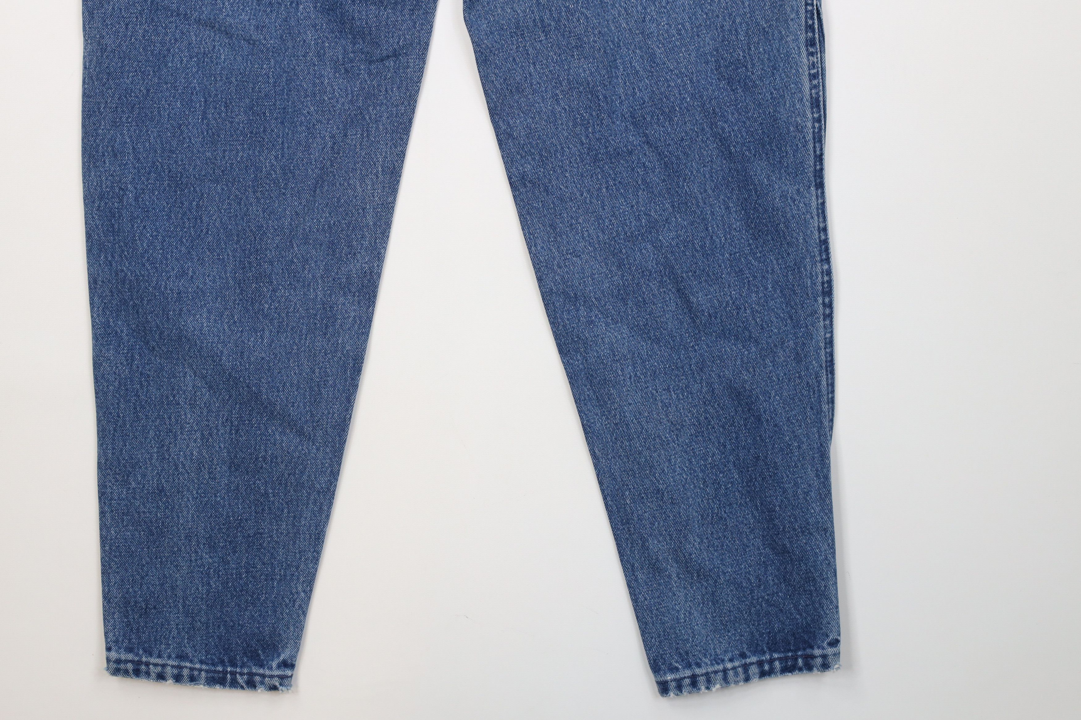 Lee Vintage 80s 90s Lee Relaxed Fit Tapered Leg Jeans Blue USA Size 32" / US 10 / IT 46 - 15 Thumbnail