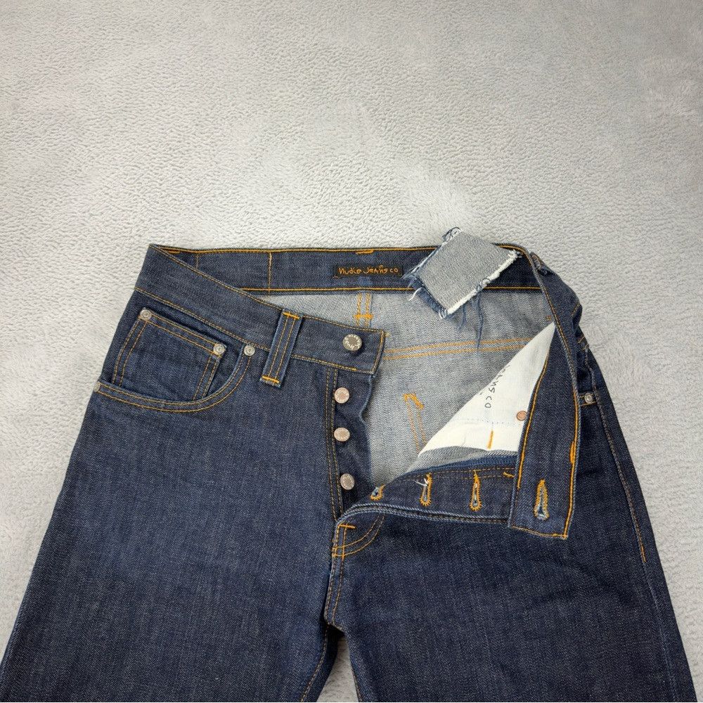 Nudie Jeans Nudie Men's Size 30x28 NJ2000 Average Joe Dry Heavy 100% Co Size US 30 / EU 46 - 6 Thumbnail