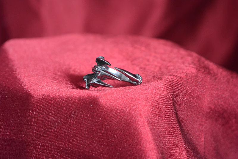 Jewelry Eagle's Claw Jewelry Rings Open Size Chrome Ring (Size 7-13) Size ONE SIZE - 5 Thumbnail