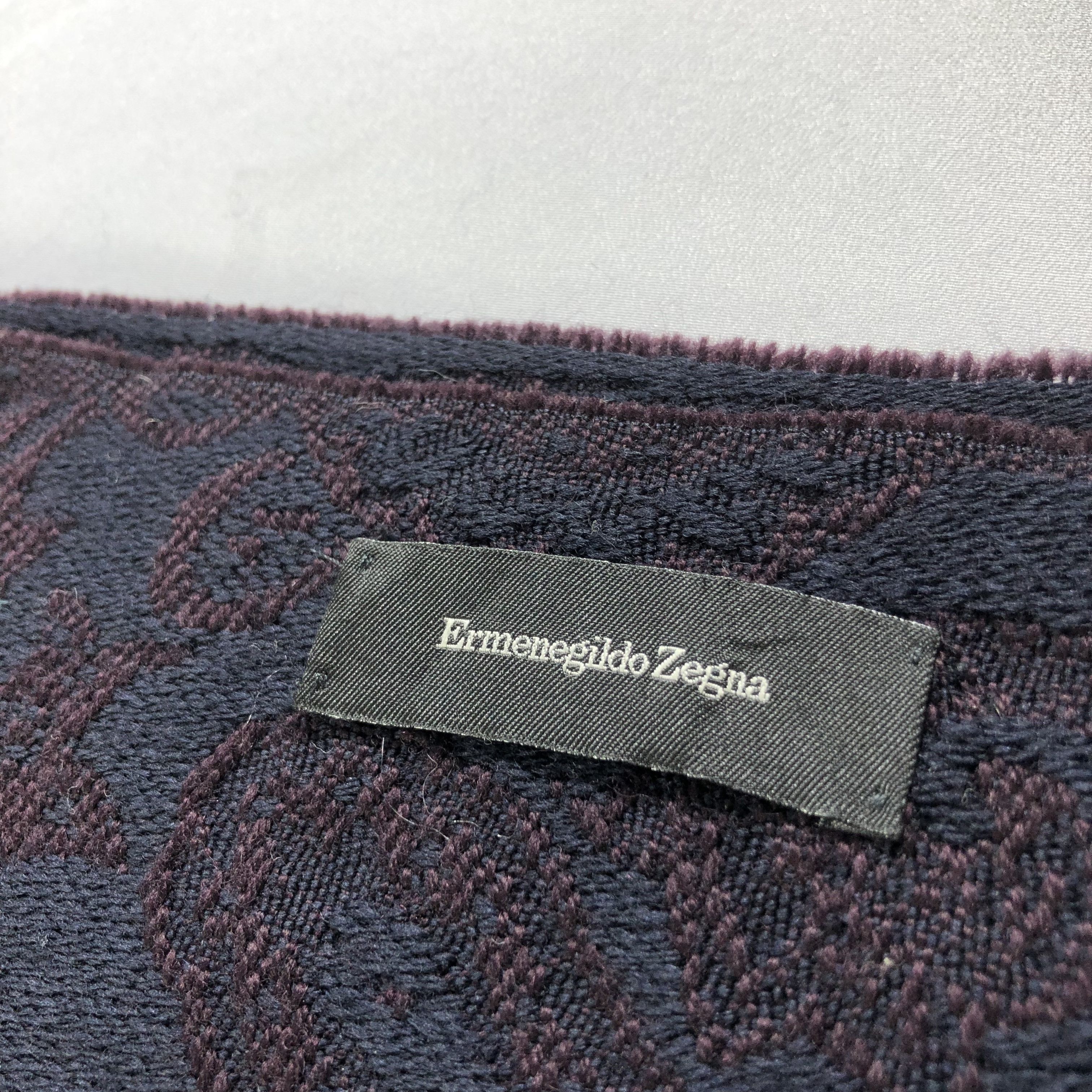 Ermenegildo Zegna Ermenegildo Zegna Wool Scarf Muffler V1382 Size ONE SIZE - 5 Thumbnail