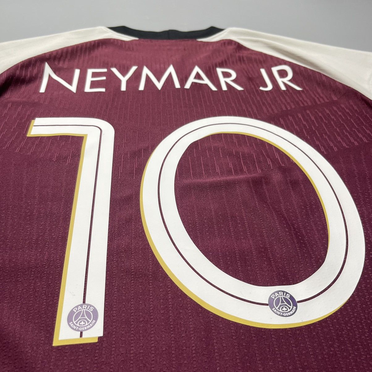 Vintage PSG NIKE 2020/2021 FOOTBALL PLAYER ISSUE JERSEY #10 NEYMAR Size US XL / EU 56 / 4 - 12 Thumbnail