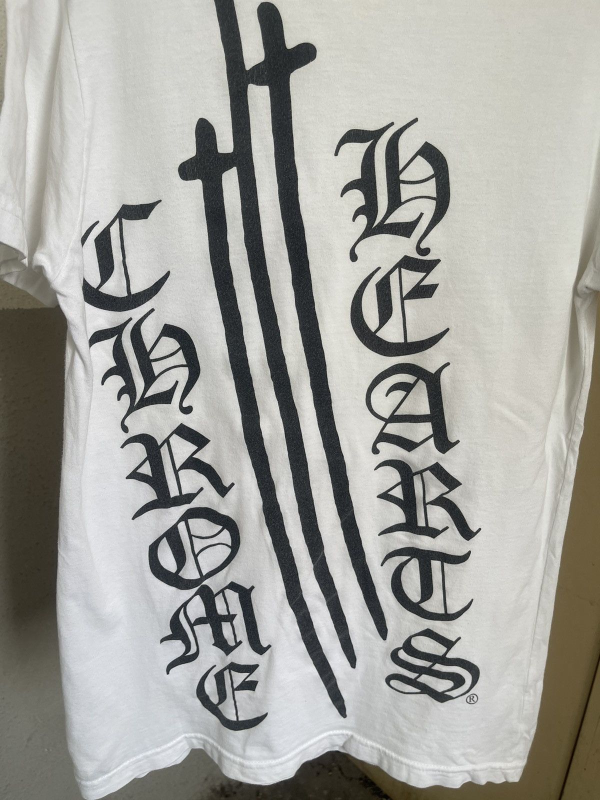 Chrome Hearts Chrome Hearts Cross Tee Size US S / EU 44-46 / 1 - 2 Thumbnail