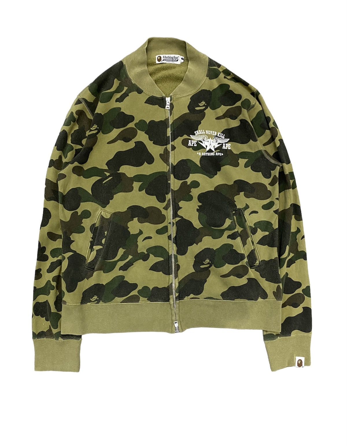 Nigo Vtg Bape Iconic ABC Camo zipper Size US M / EU 48-50 / 2 - 1 Thumbnail