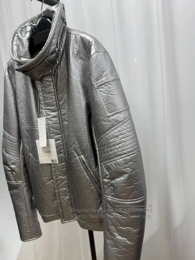 Helmut Lang Helmut Lang Silver Spacesuit Jacket 1999AW. Size US M / EU 48-50 / 2 - 4 Thumbnail