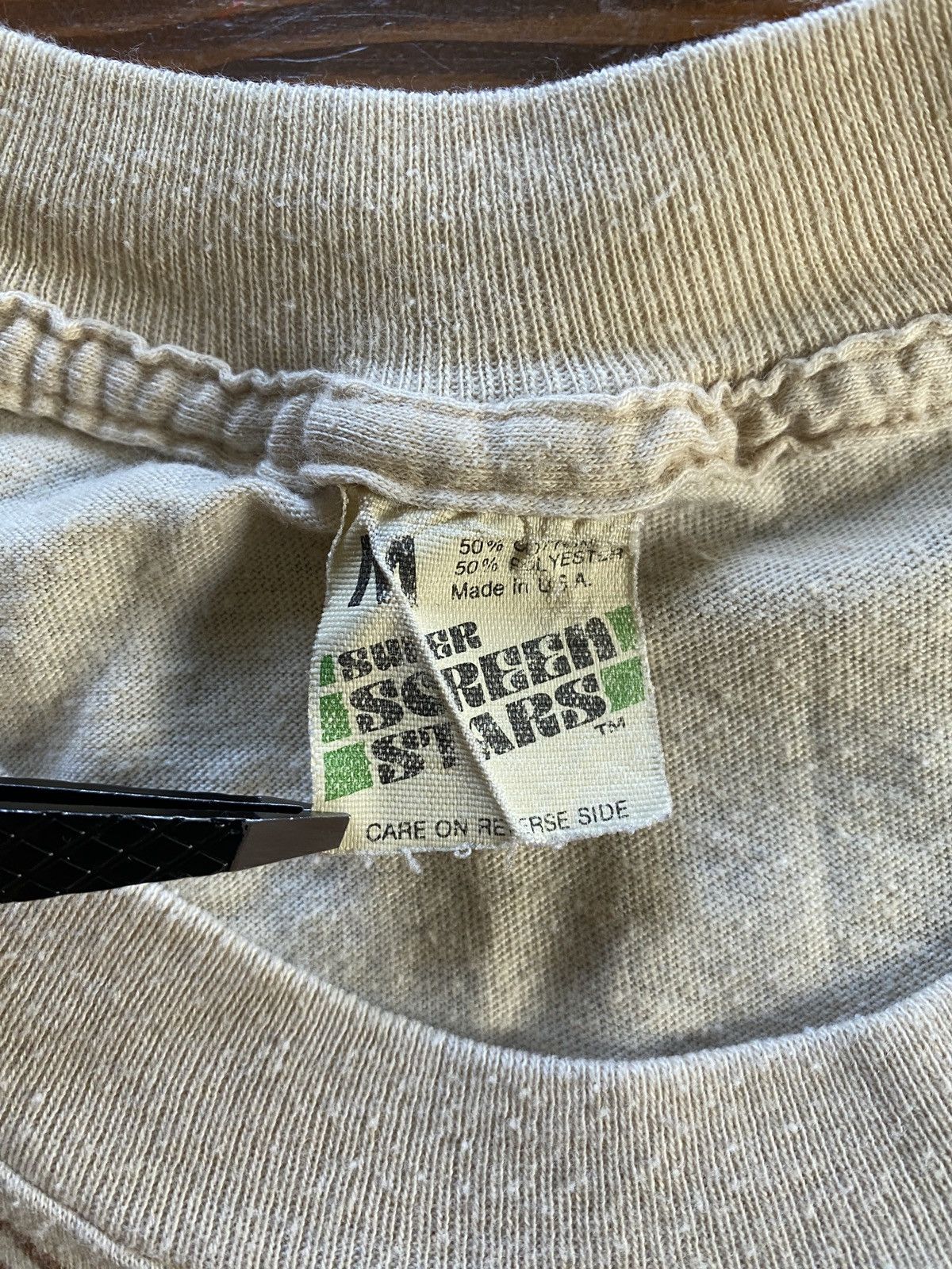 Vintage Vintage 1981 Genghiskhan Japan Camera Single Stitch Tee Size US XS / EU 42 / 0 - 14 Thumbnail