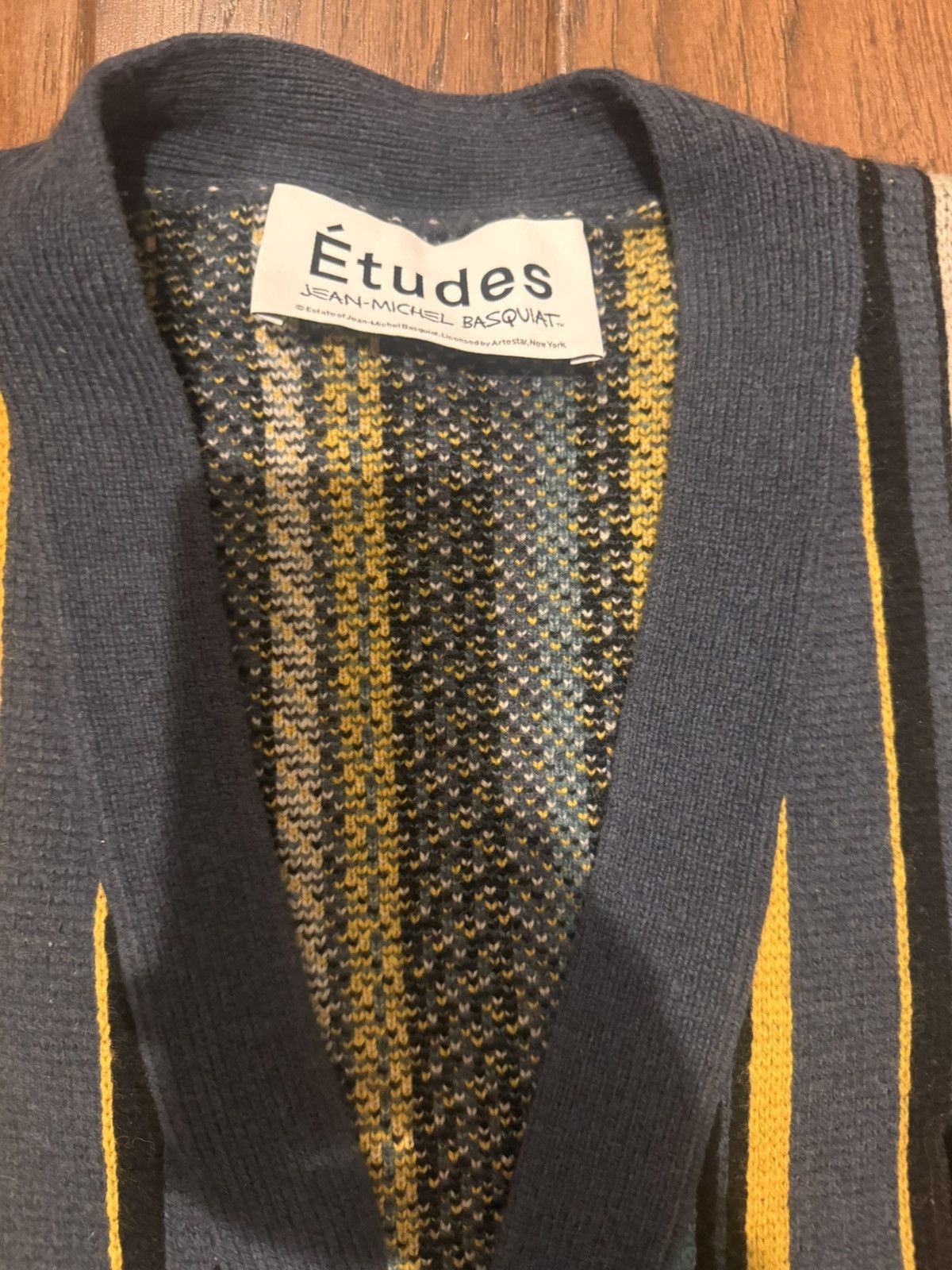 Etudes × Jean-Michel Basquiat Etudes x Basquiat Cardigan Size US XL / EU 56 / 4 - 2 Thumbnail