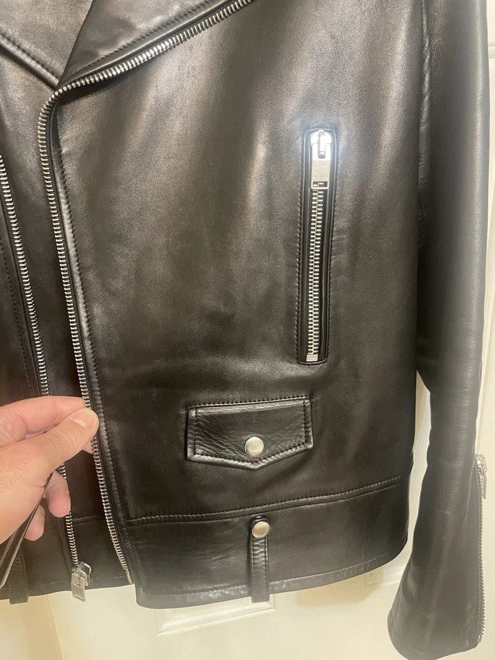 Saint Laurent Paris Saint Laurent Biker jacket 56 Size US XL / EU 56 / 4 - 5 Thumbnail