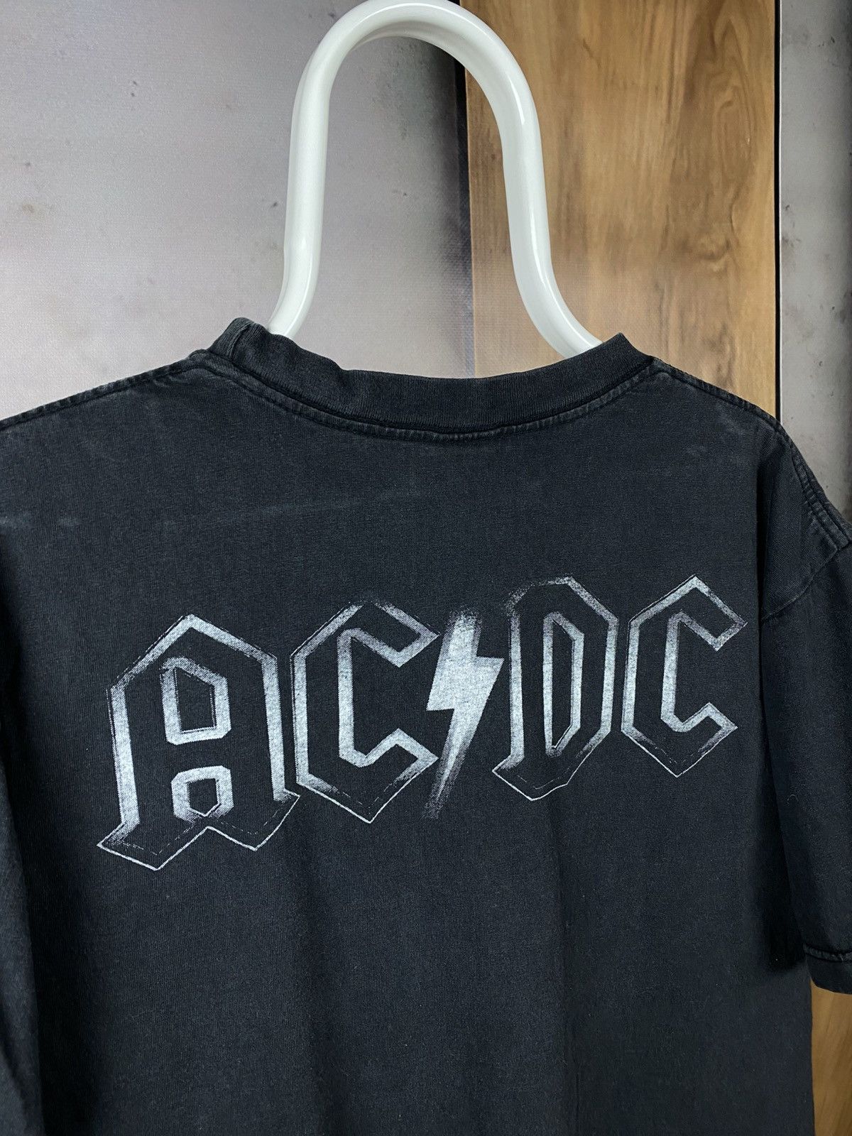 AC/DC 🎸Vintage 90s T-Shirt AC/DC Shot Down In Flames Rock Tee🎸 Size US L / EU 52-54 / 3 - 4 Thumbnail