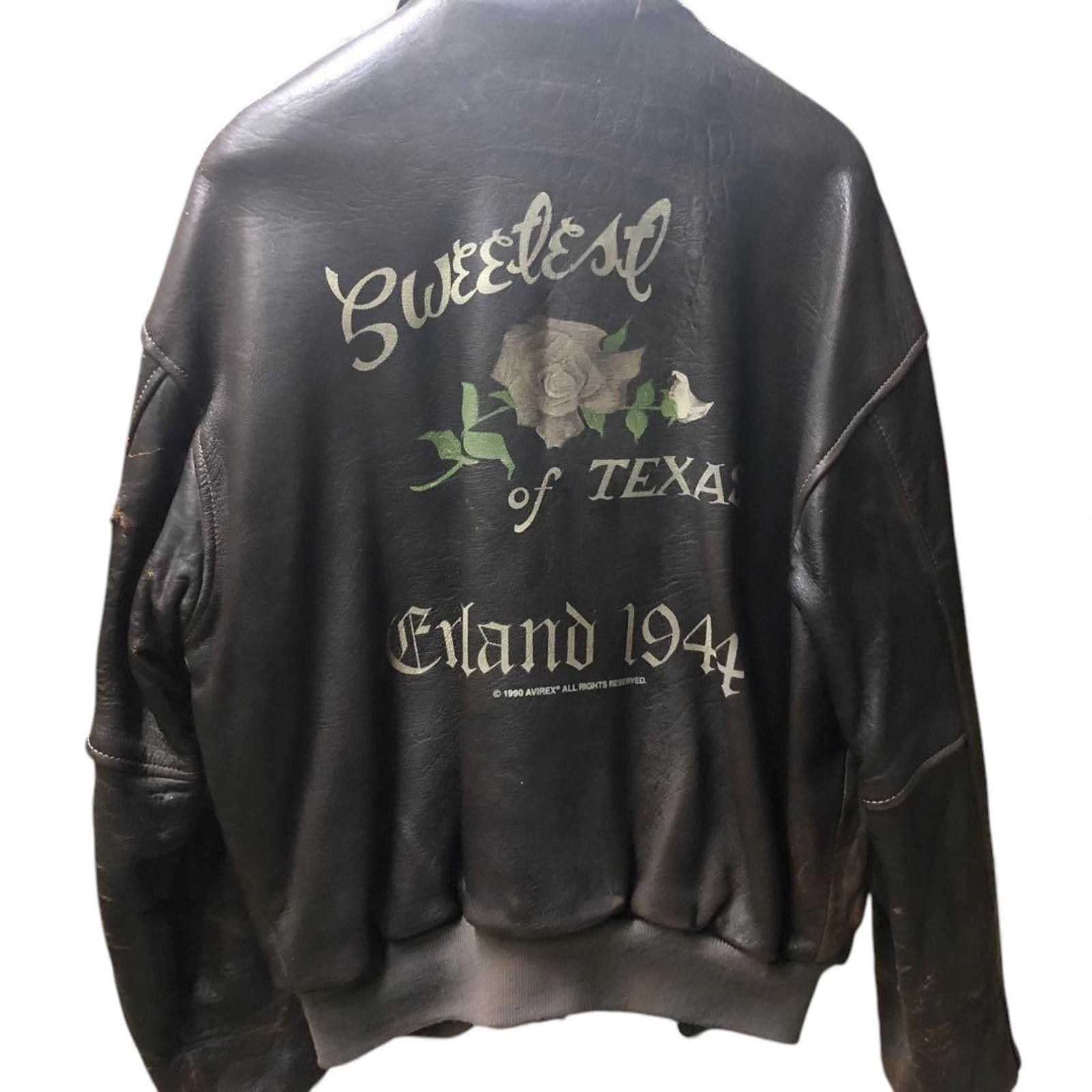 Avirex Avirex - S Type A-2 Genuine Leather Flight Jacket Size US S / EU 44-46 / 1 - 2 Thumbnail